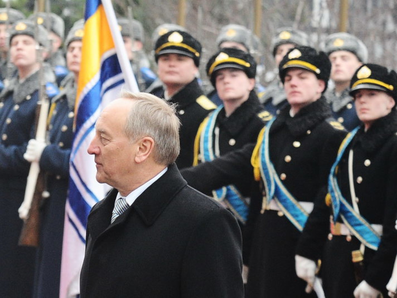 В Украину приехал президент Латвии, 14 марта 2013г.