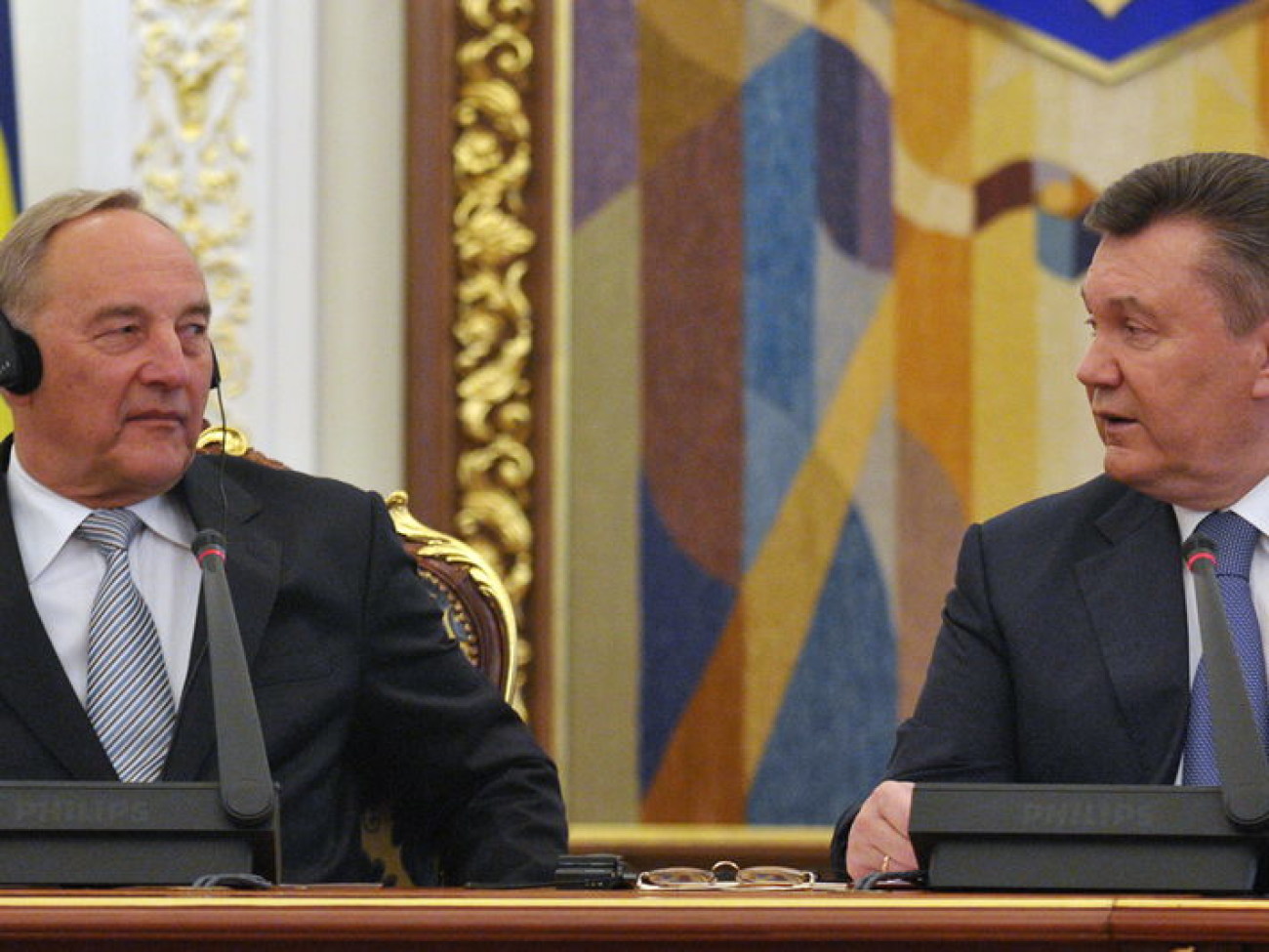 В Украину приехал президент Латвии, 14 марта 2013г.