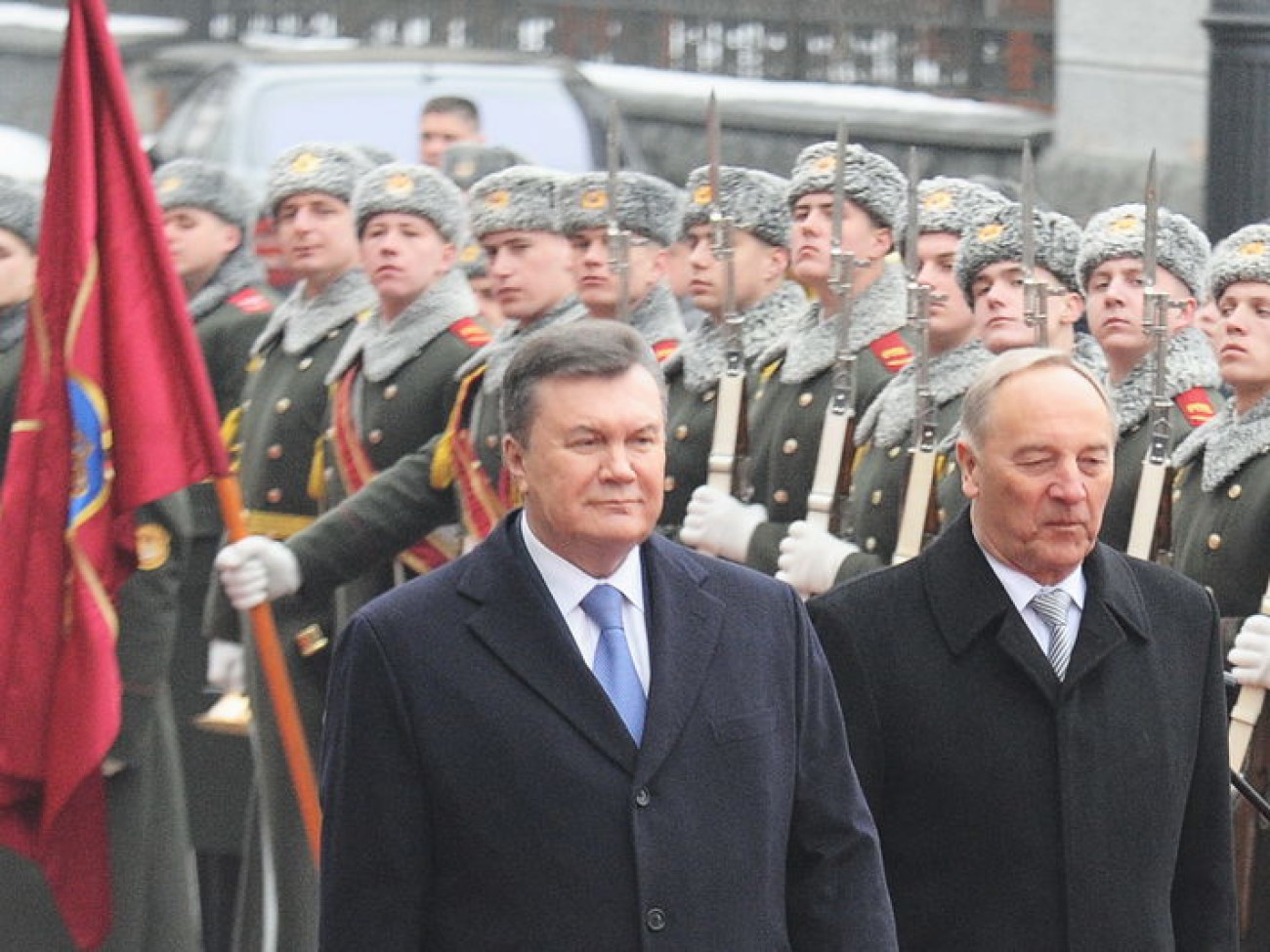 В Украину приехал президент Латвии, 14 марта 2013г.