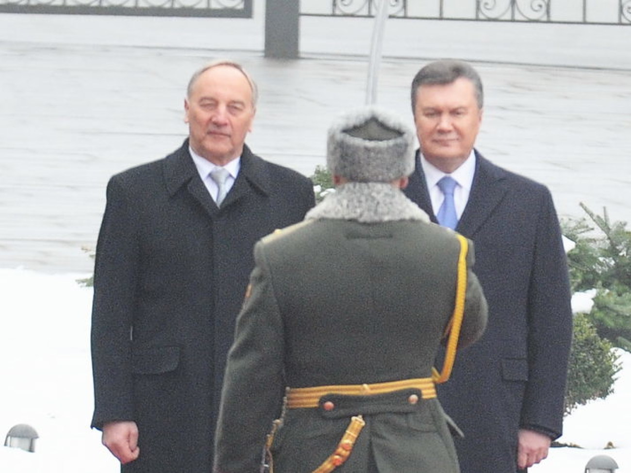 В Украину приехал президент Латвии, 14 марта 2013г.