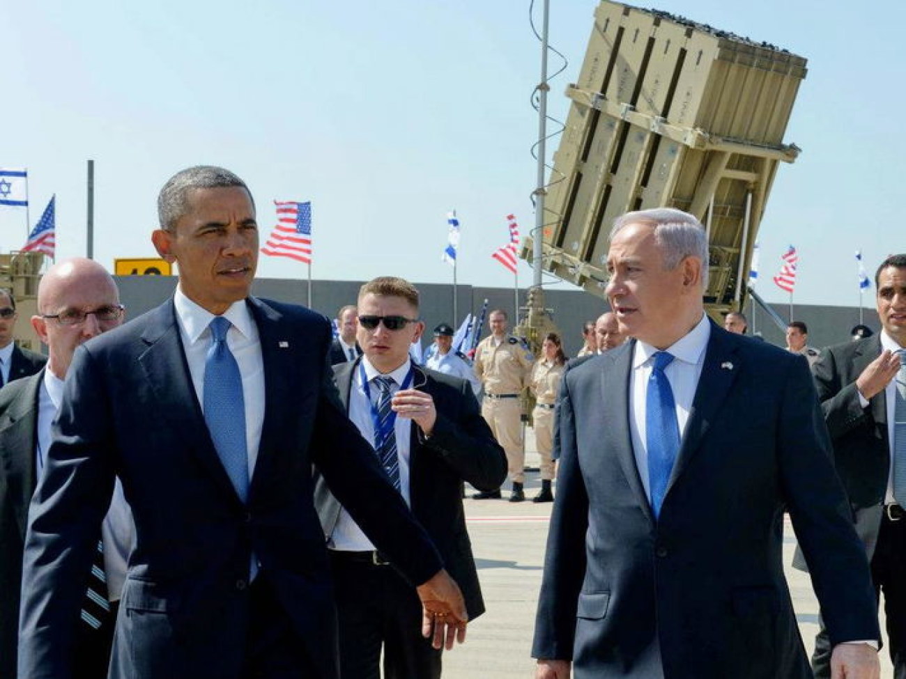 Обаму в Израиле «прикрывают» противоракетные системы