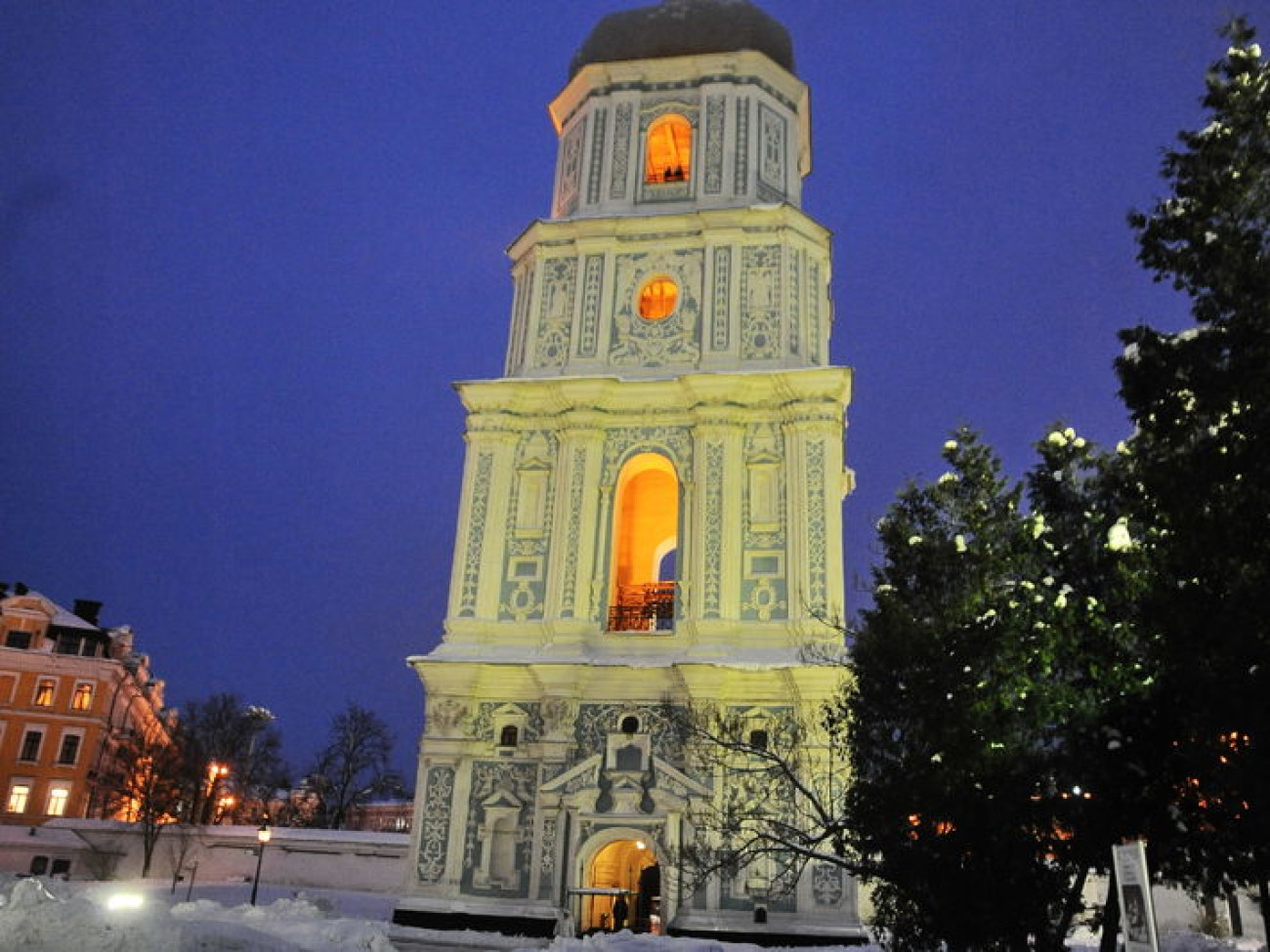 Последние красоты снежного Киева&#8230;