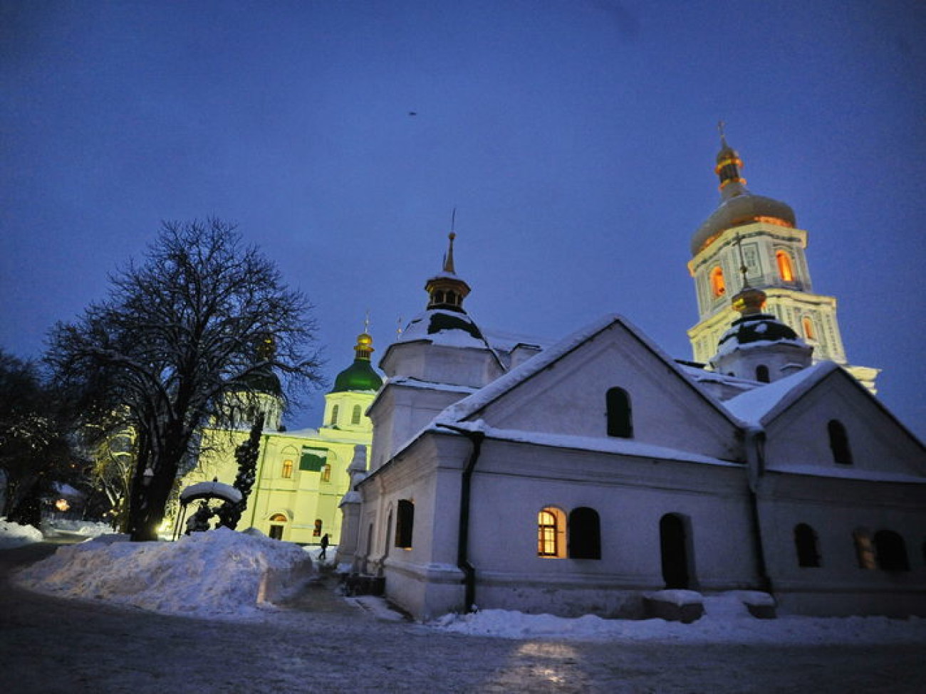 Последние красоты снежного Киева&#8230;