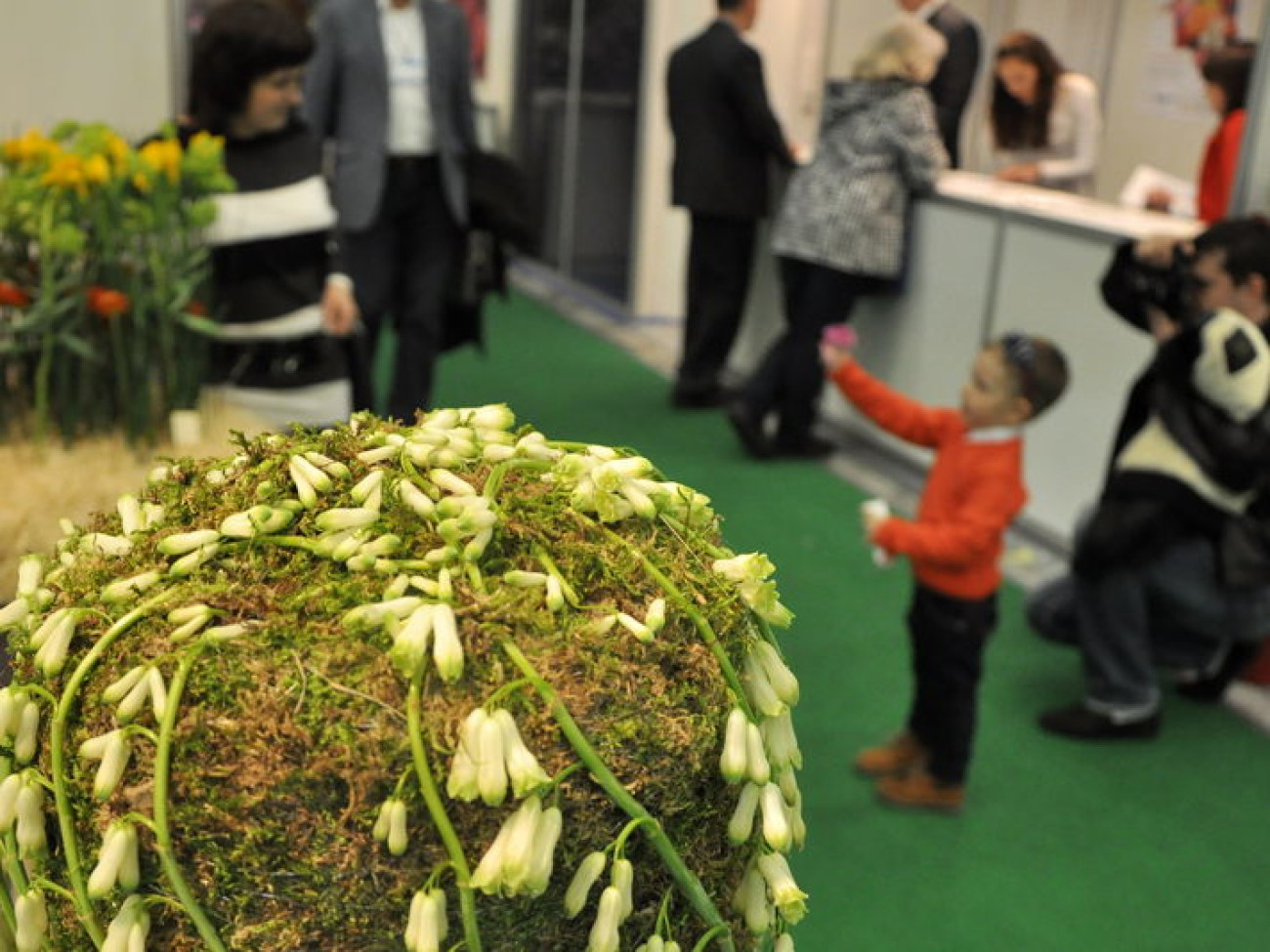 Стартовала выставка цветов &#171;Flowers &#038; HorTech Ukraine 2013&#187;, в Киеве 9 апреля 2013г.