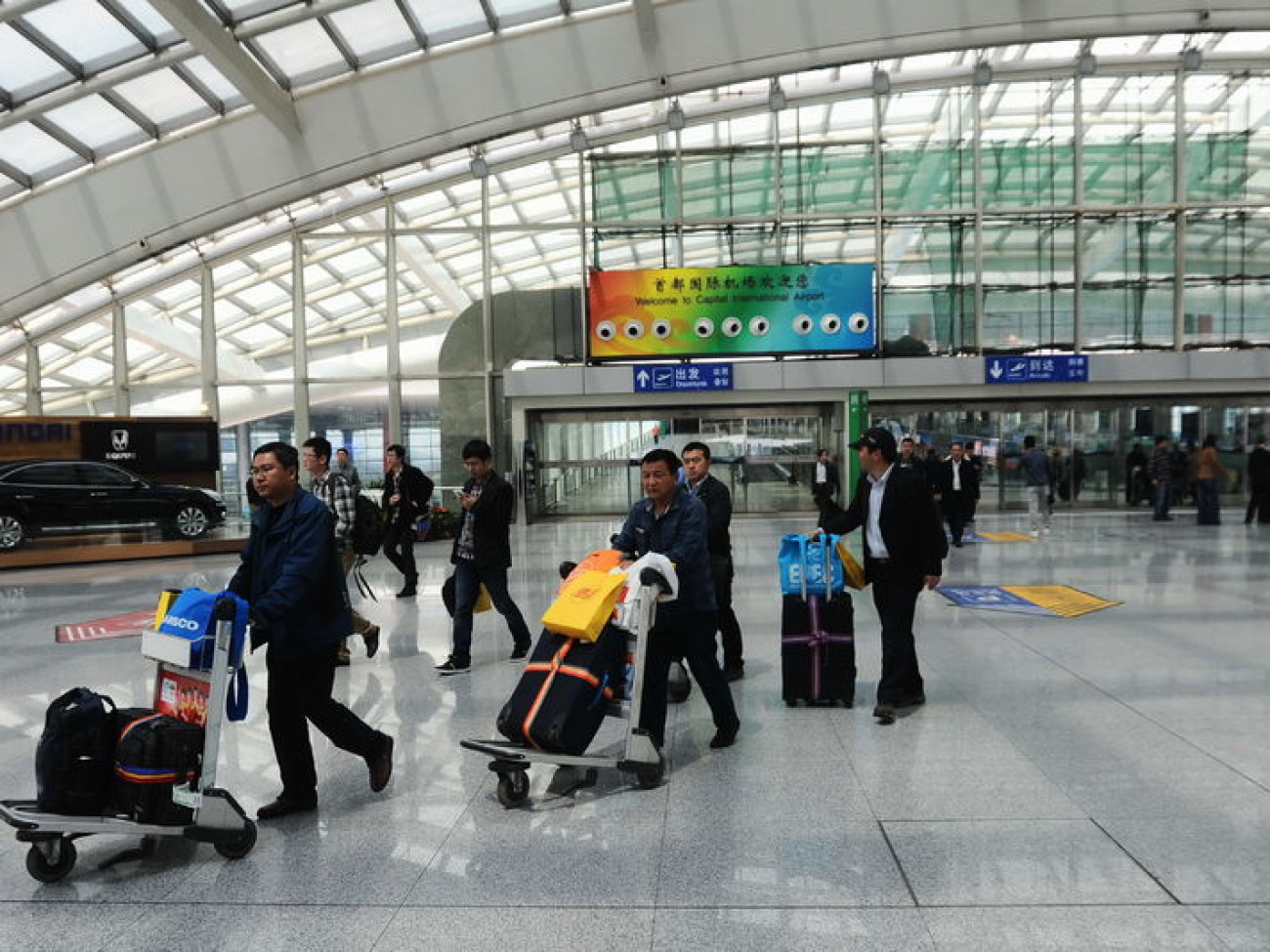 Аэропорт в Пекине поражает масштабами&#8230;