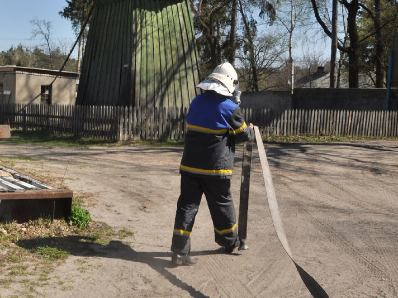 Пожарные проверили столичные леса, 26 апреля 2013г.