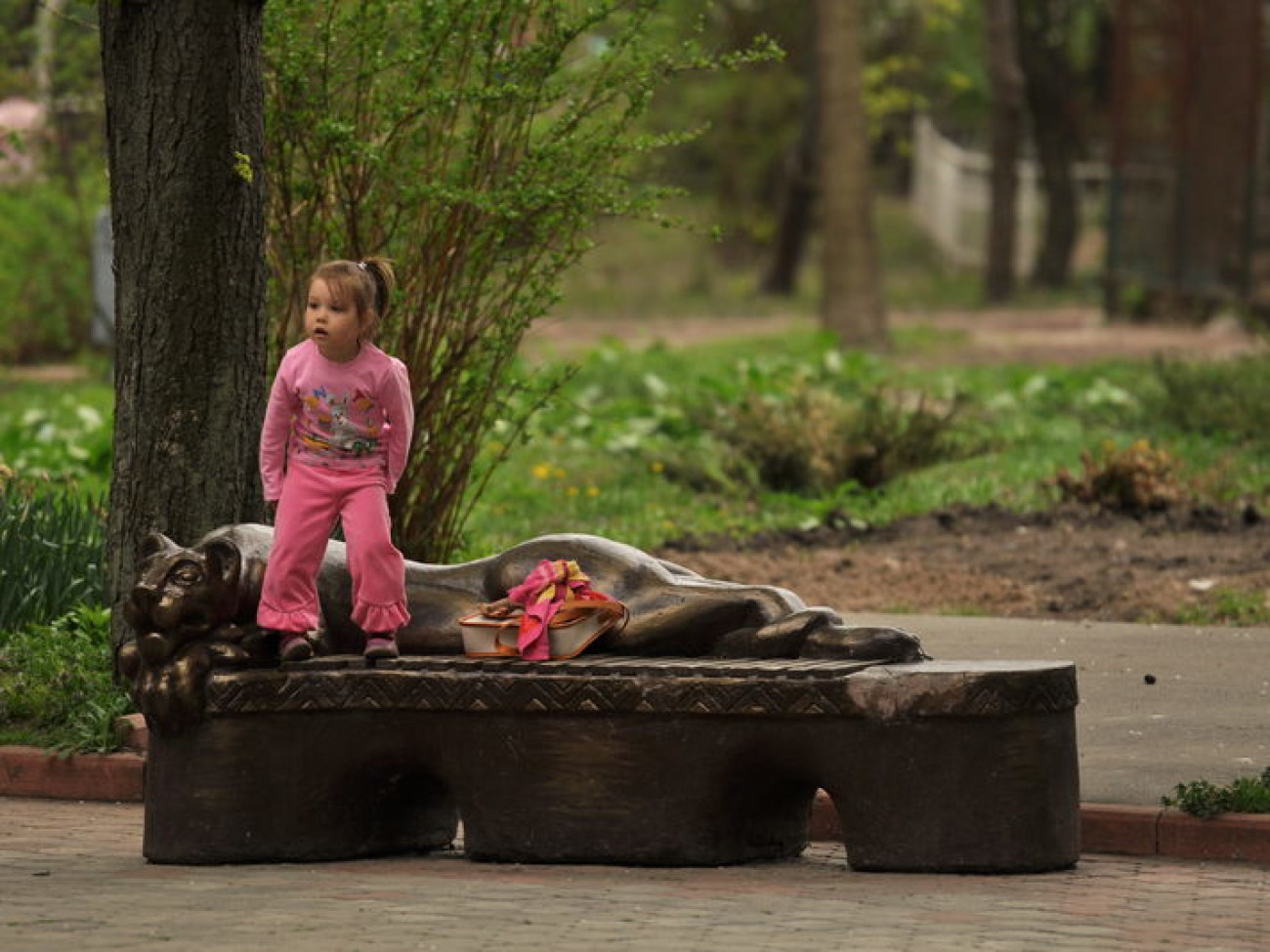 Киевский зоопарк устроил День открытых дверей, 30 апреля 2013г.