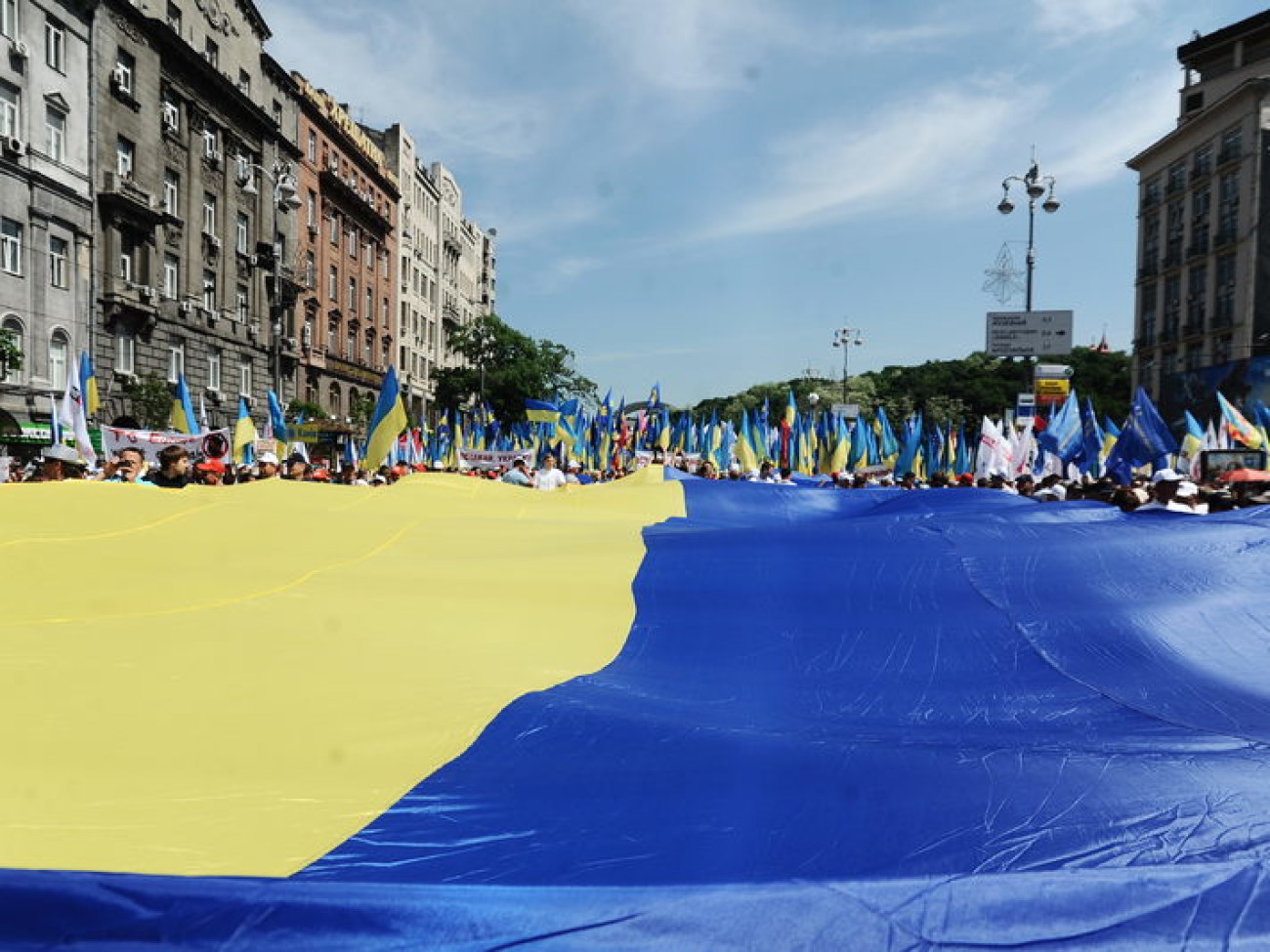 Всеукраинский протест оппозиции закончился, 18 мая 2013г.