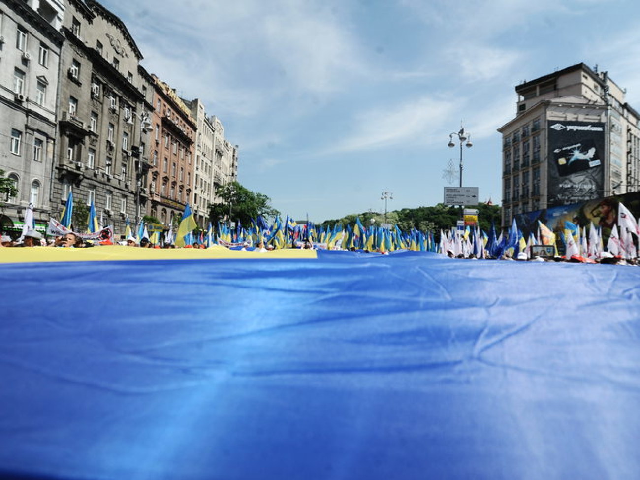 Всеукраинский протест оппозиции закончился, 18 мая 2013г.