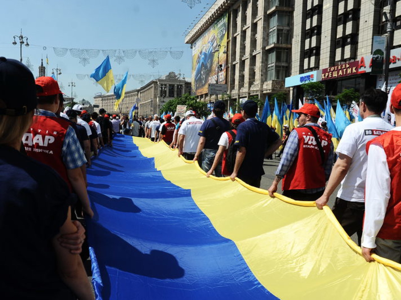 Всеукраинский протест оппозиции закончился, 18 мая 2013г.