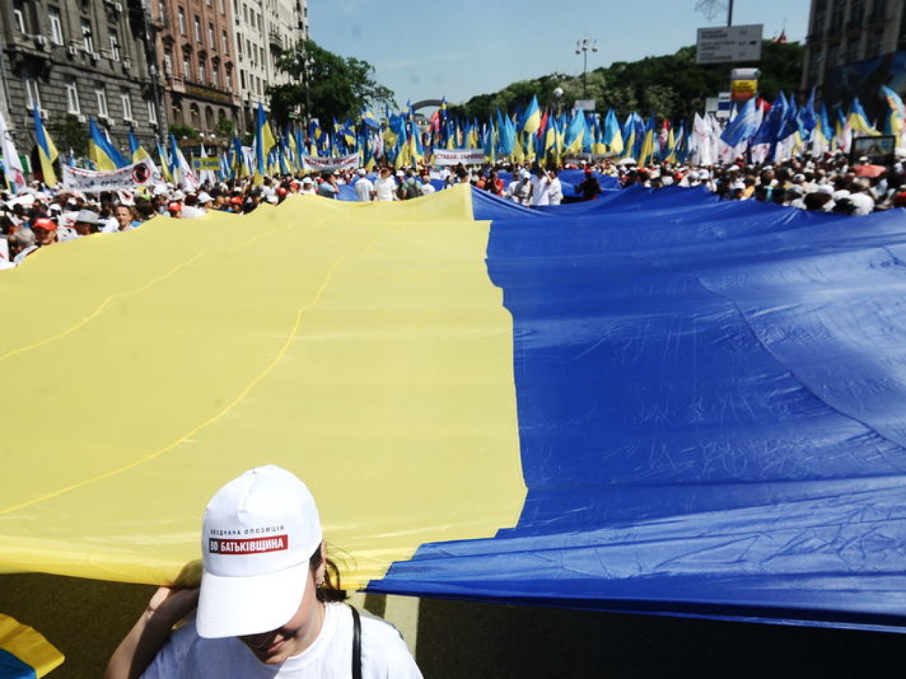 Всеукраинский протест оппозиции закончился, 18 мая 2013г.