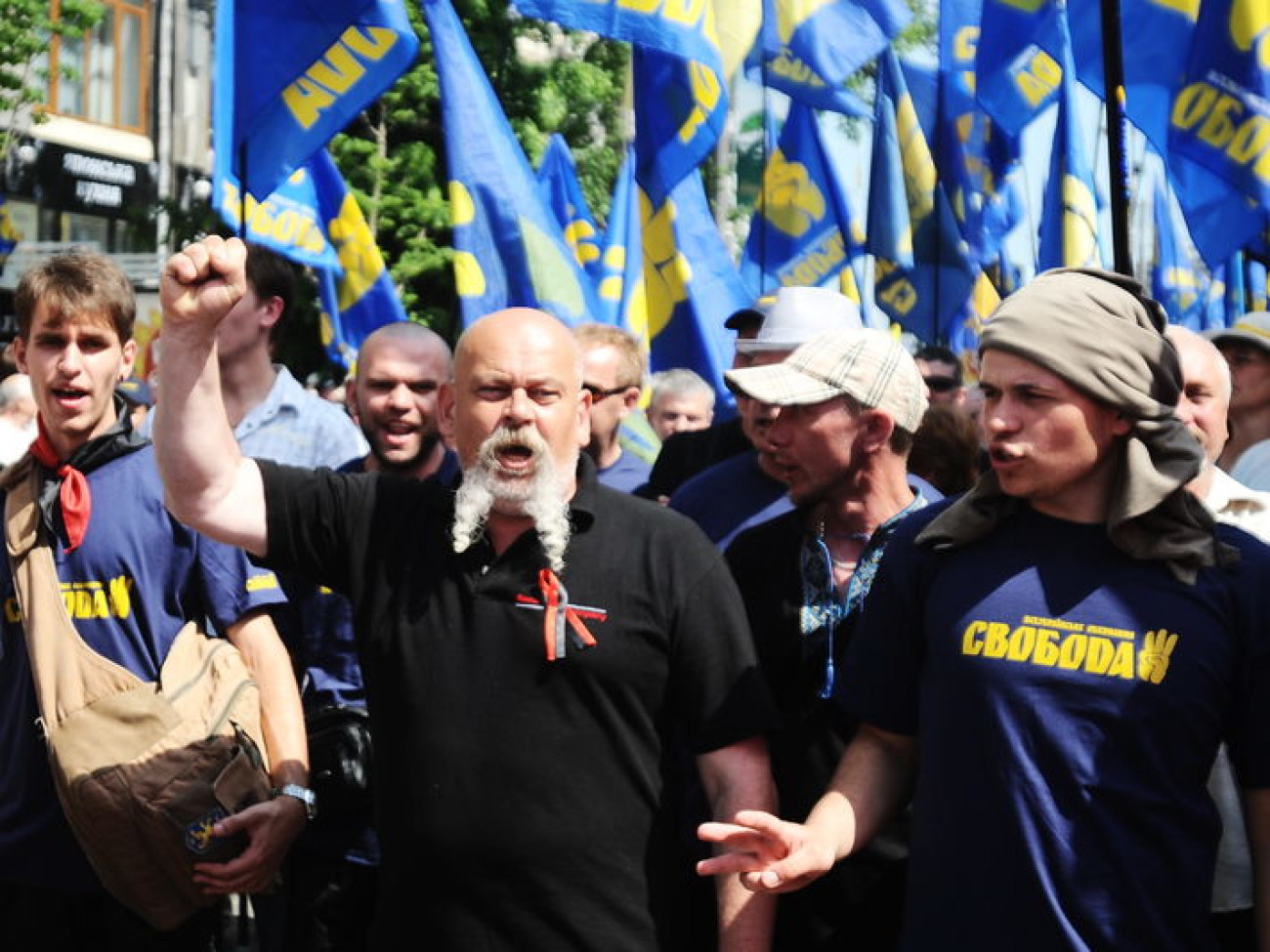 Всеукраинский протест оппозиции закончился, 18 мая 2013г.