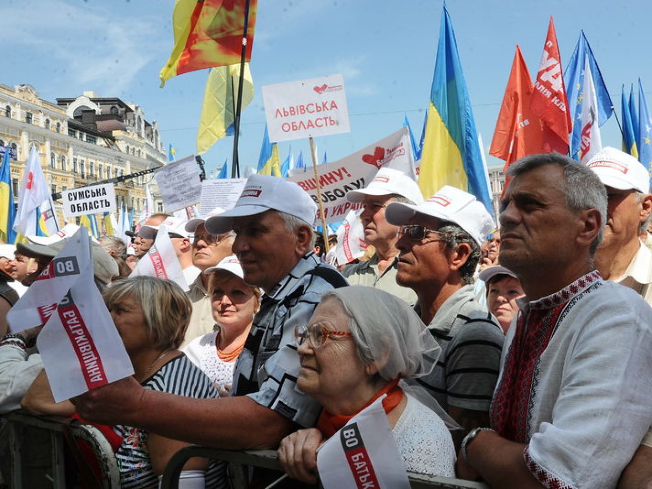 Всеукраинский протест оппозиции закончился, 18 мая 2013г.