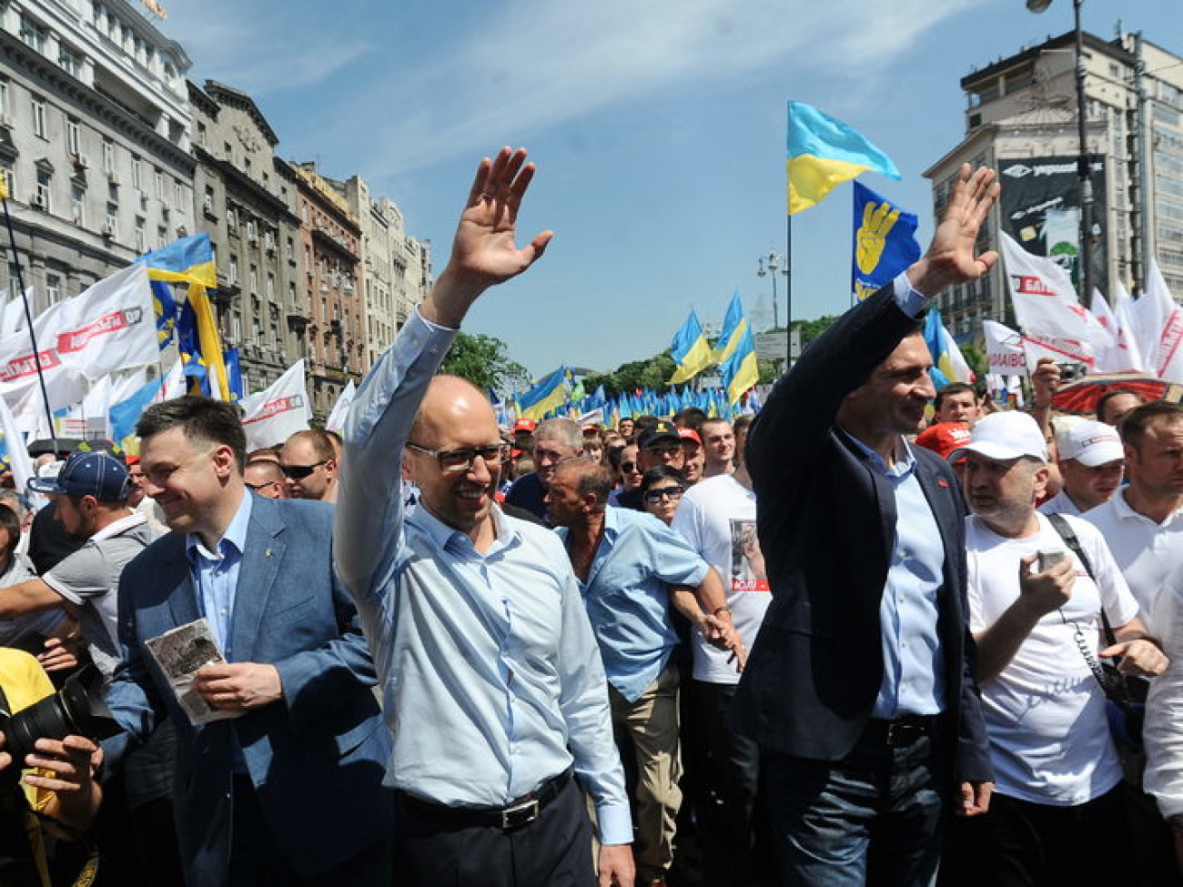 Всеукраинский протест оппозиции закончился, 18 мая 2013г.