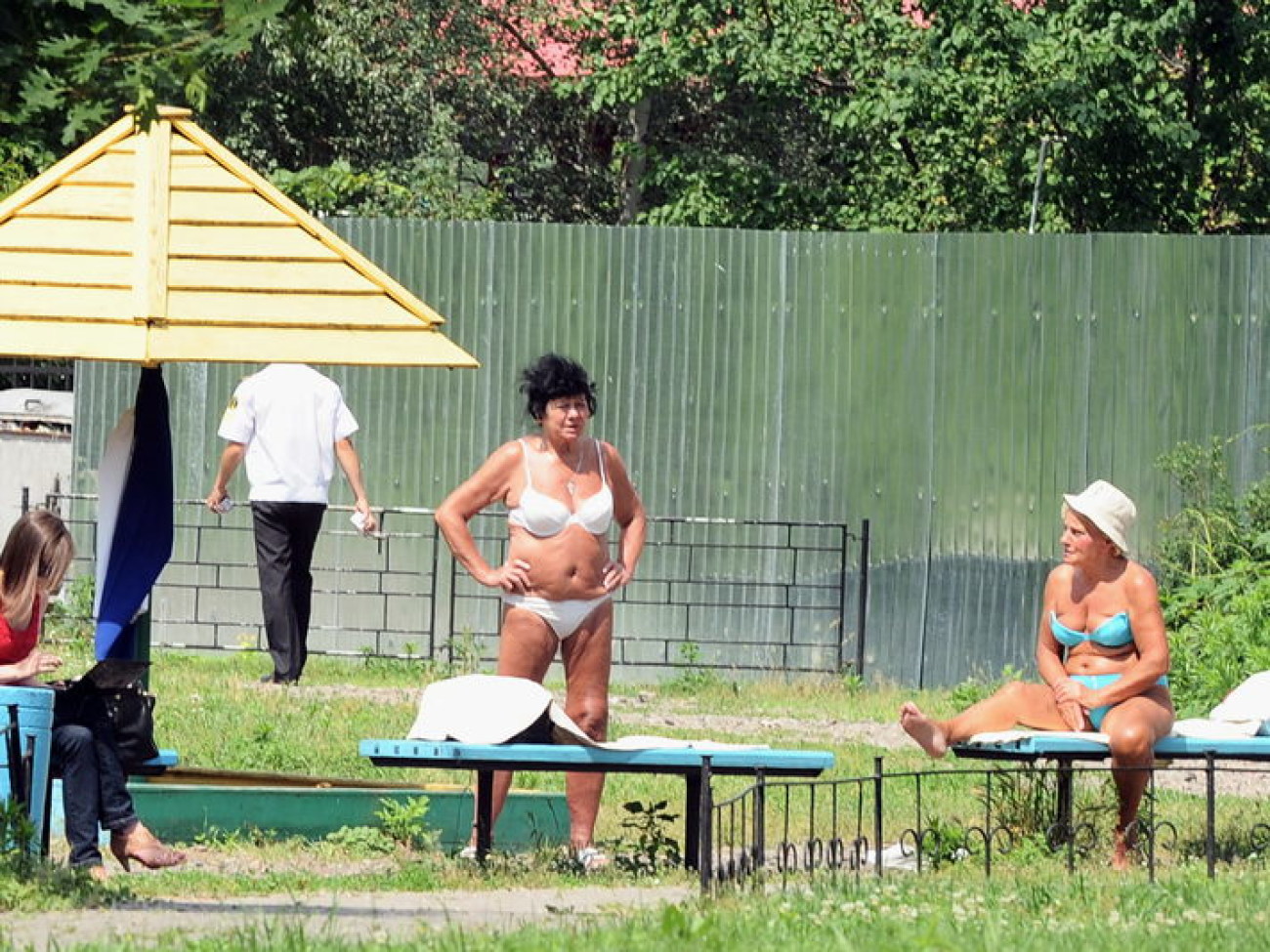 В Киеве разрешено купаться только в &#171;Детском&#187; Гидропарке, 12 июня 2013г.