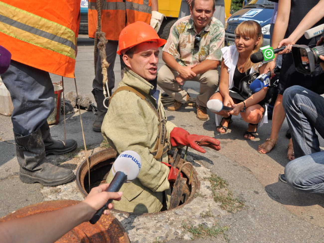 Киевводоканал отключил &#171;зайцев&#187;, 10 июля 2013г.