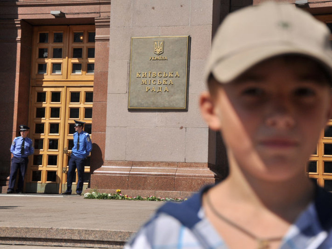 Ученики лицея провели для Попова открытый урок, 29 июля 2013г.