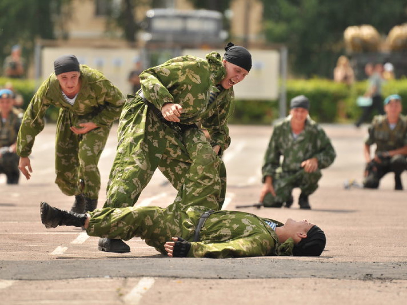 В Украине &#8212; День ВДВ