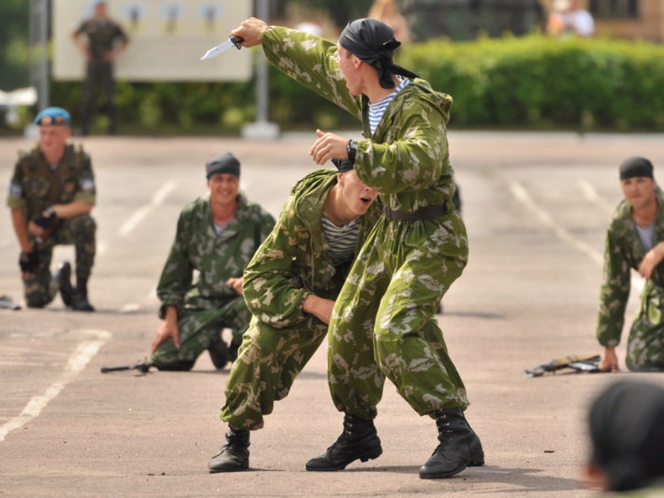 В Украине &#8212; День ВДВ