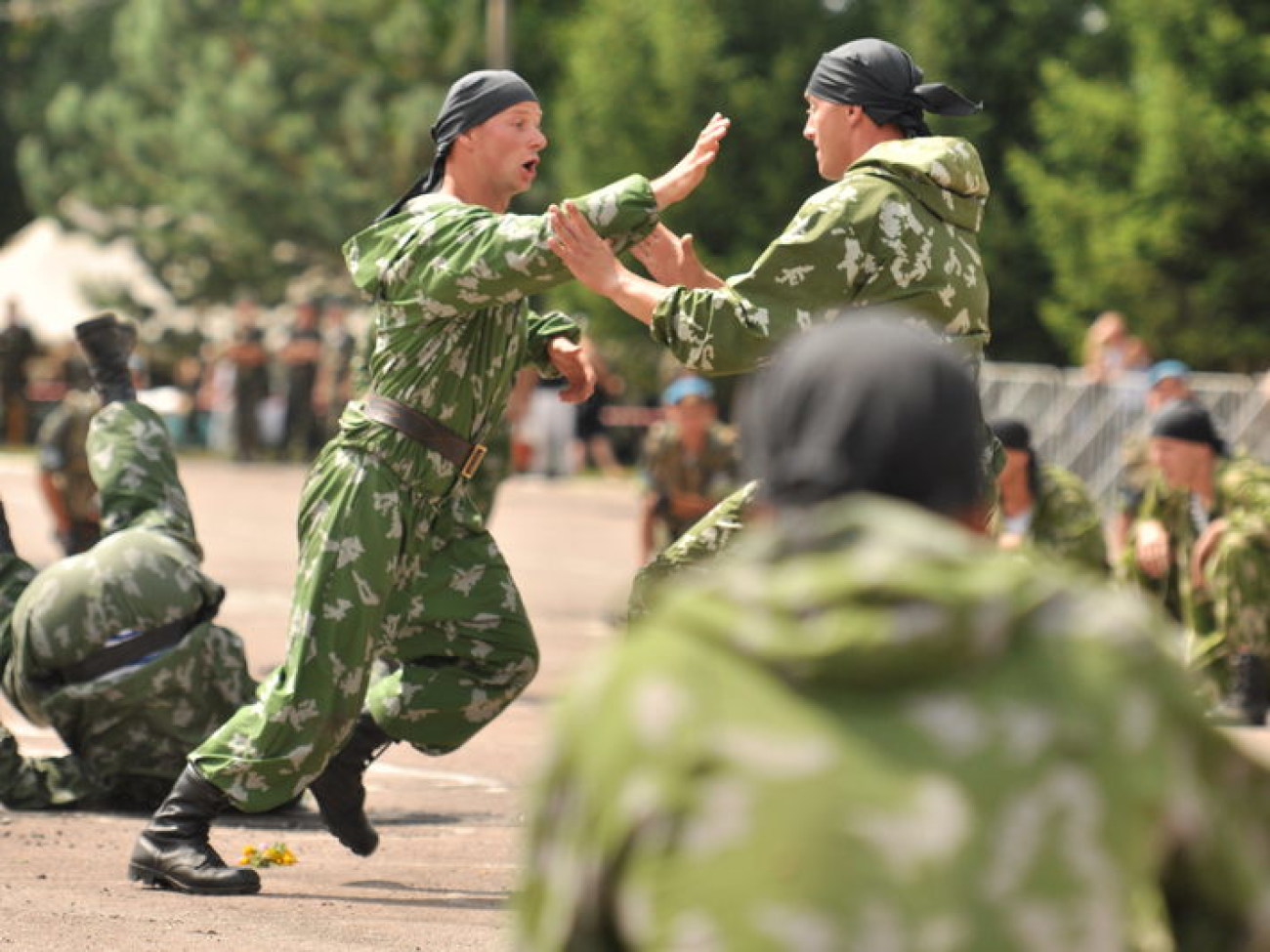 В Украине &#8212; День ВДВ