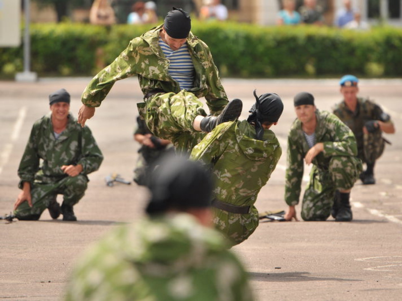 В Украине &#8212; День ВДВ