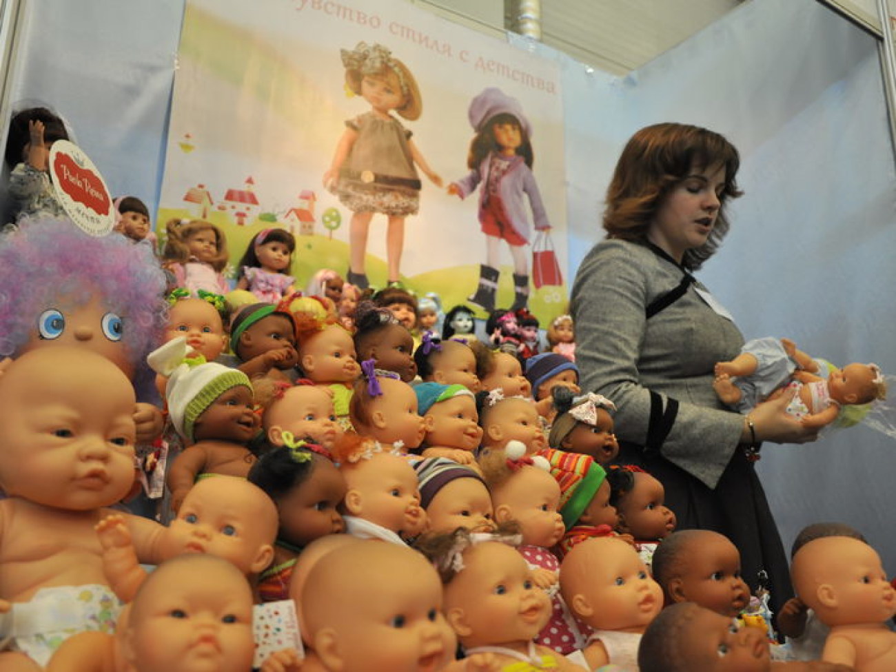 В Киеве проходит Международный салон кукол «Модна лялька»