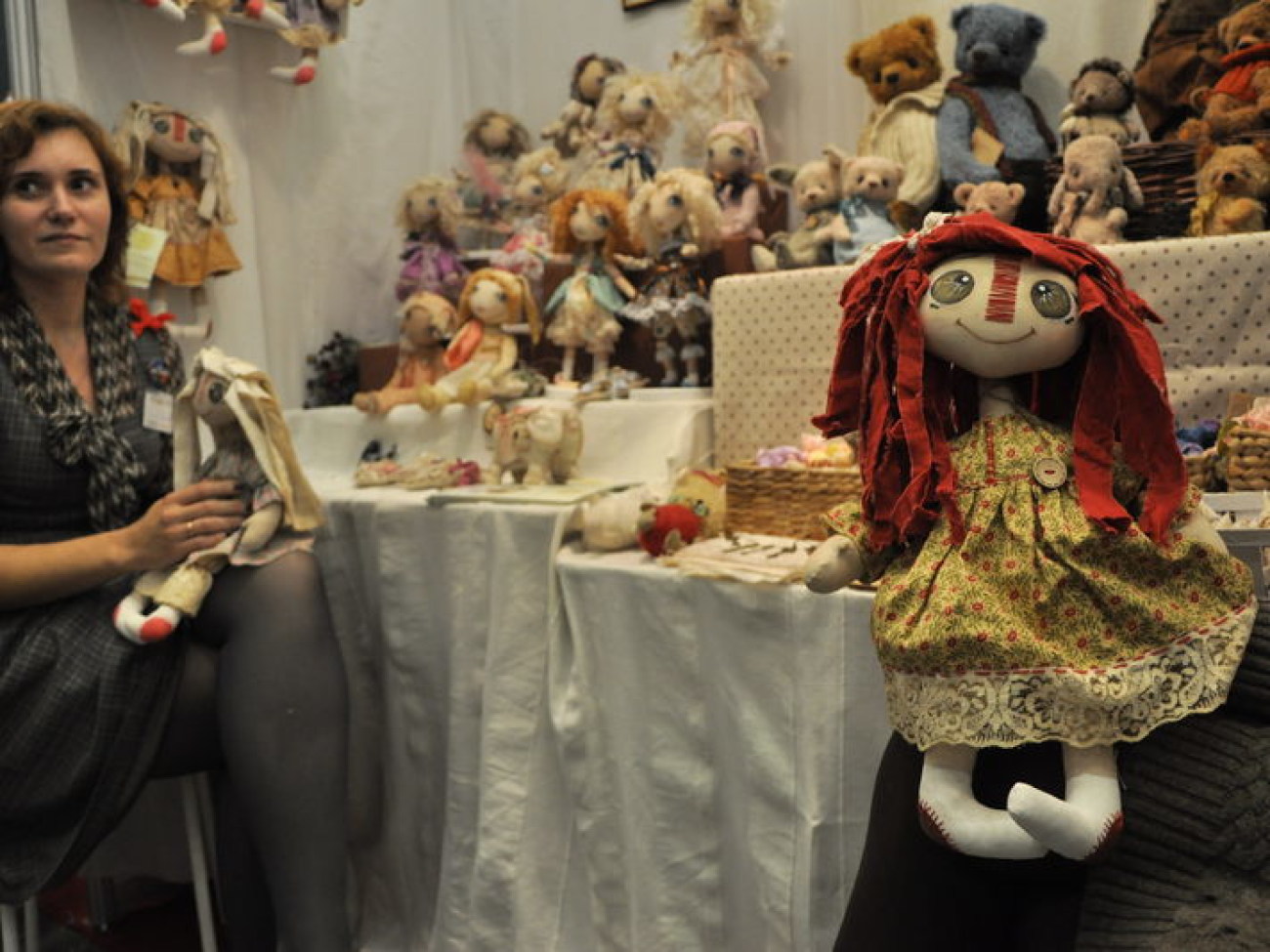 В Киеве проходит Международный салон кукол «Модна лялька»