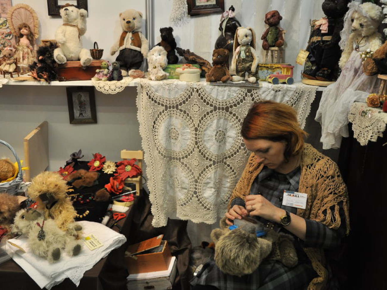В Киеве проходит Международный салон кукол «Модна лялька»