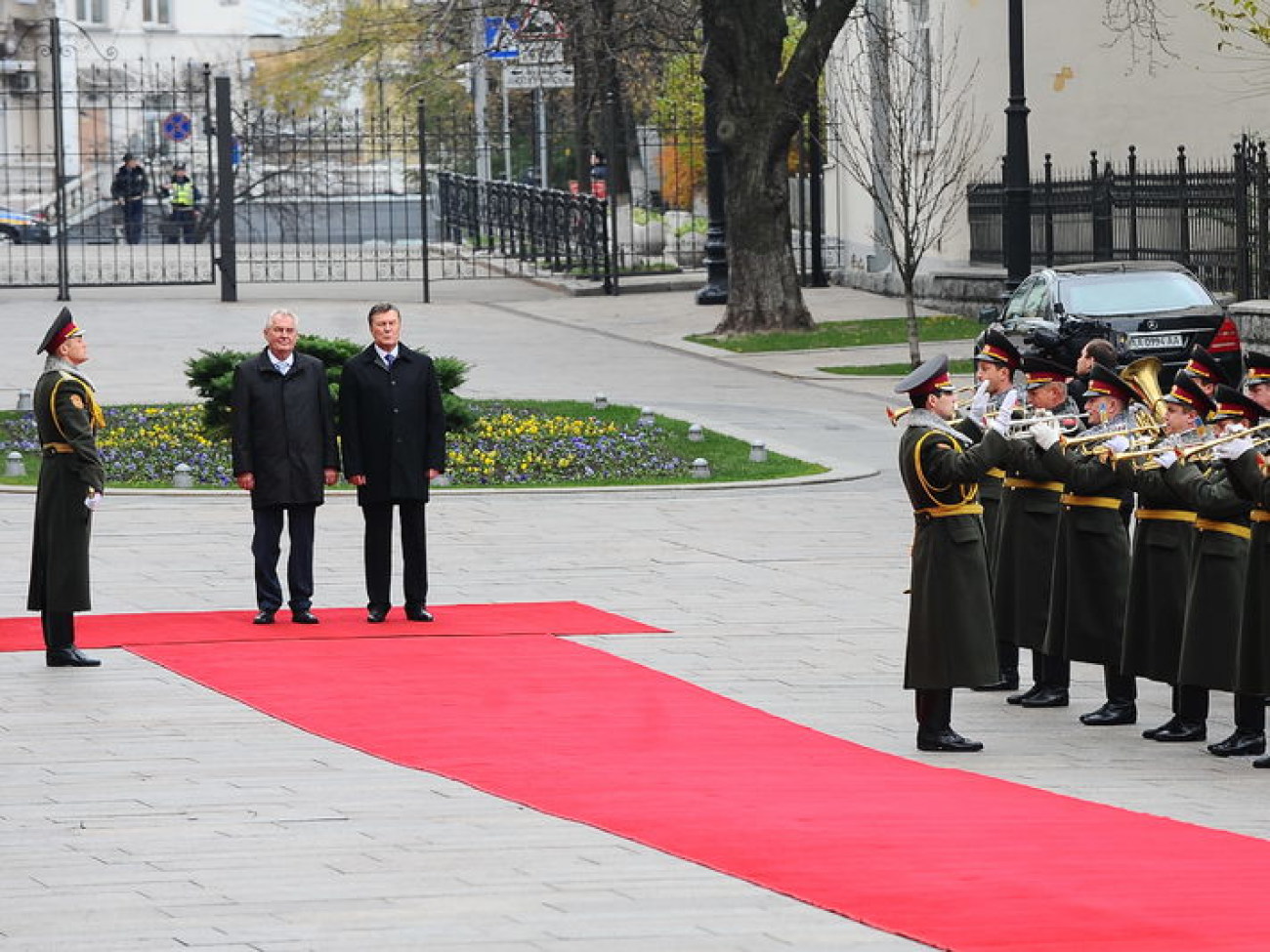 В Украину прибыл Президент Чехии