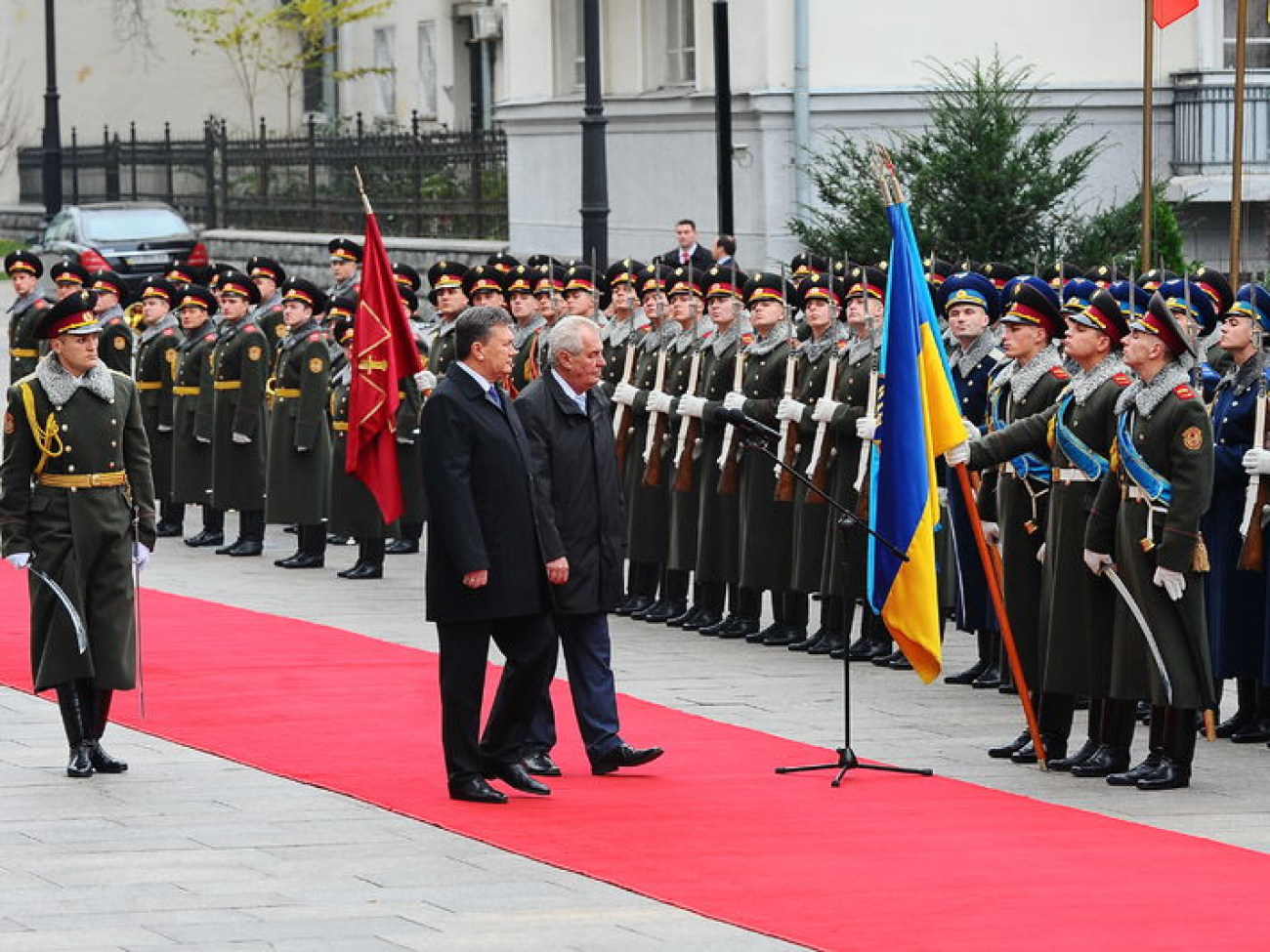 В Украину прибыл Президент Чехии