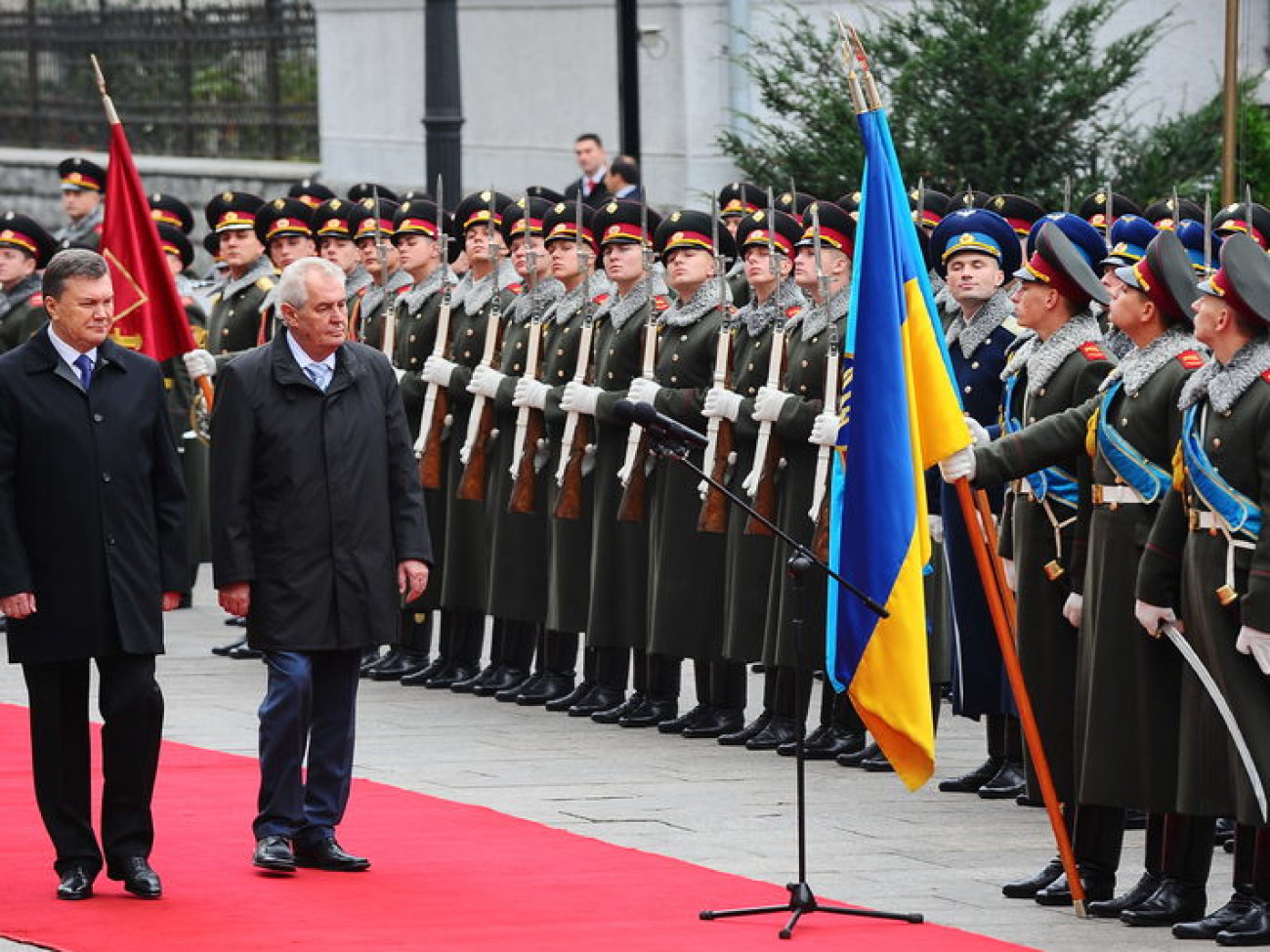 В Украину прибыл Президент Чехии