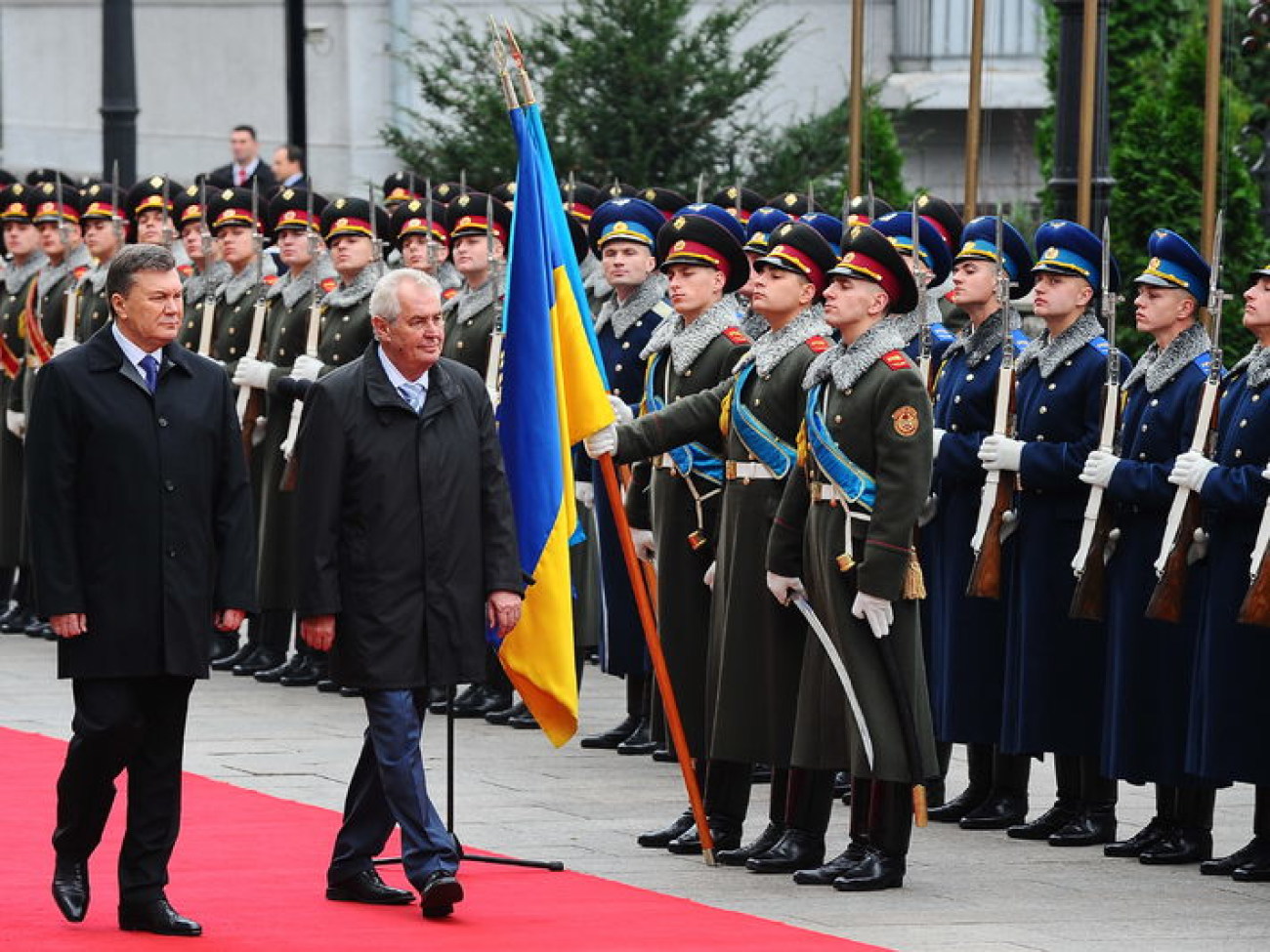 В Украину прибыл Президент Чехии