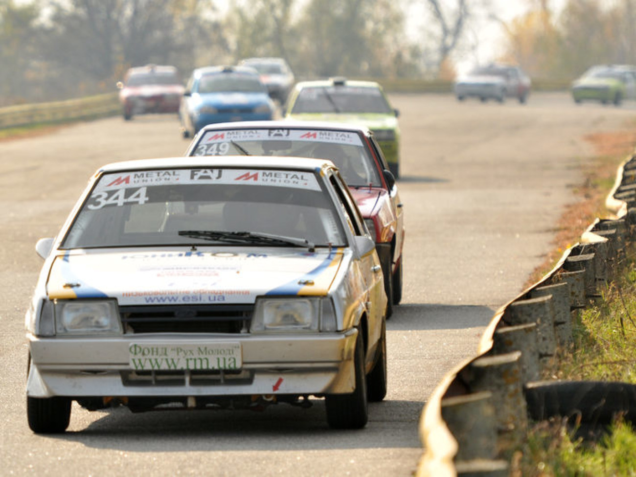 В Киеве состоялся Кубок Украины по кольцевым автомобильным гонкам
