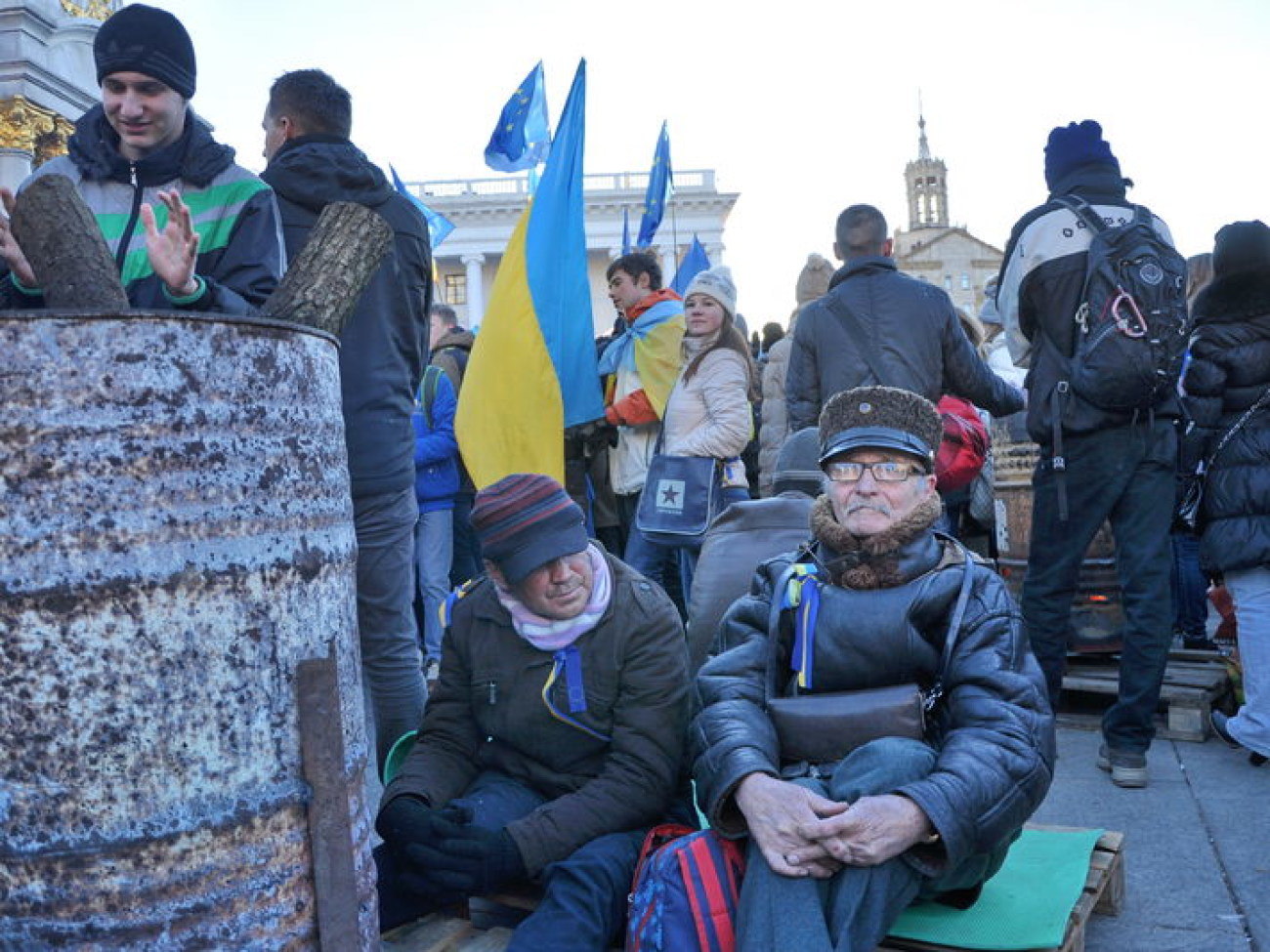 Студенческий евромайдан, 27 ноября 2013г.