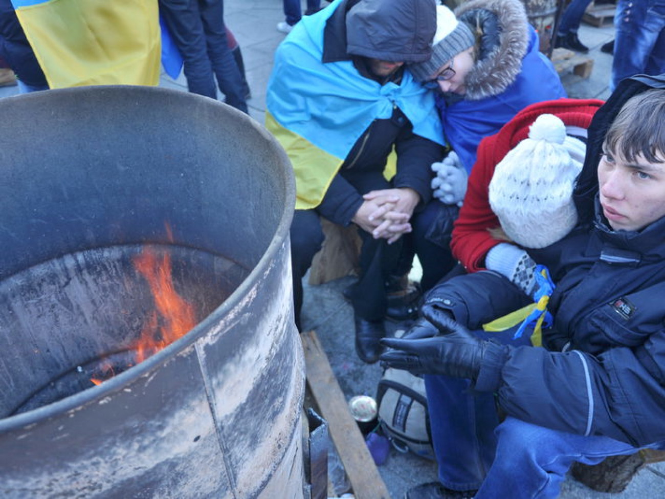 Студенческий евромайдан, 27 ноября 2013г.