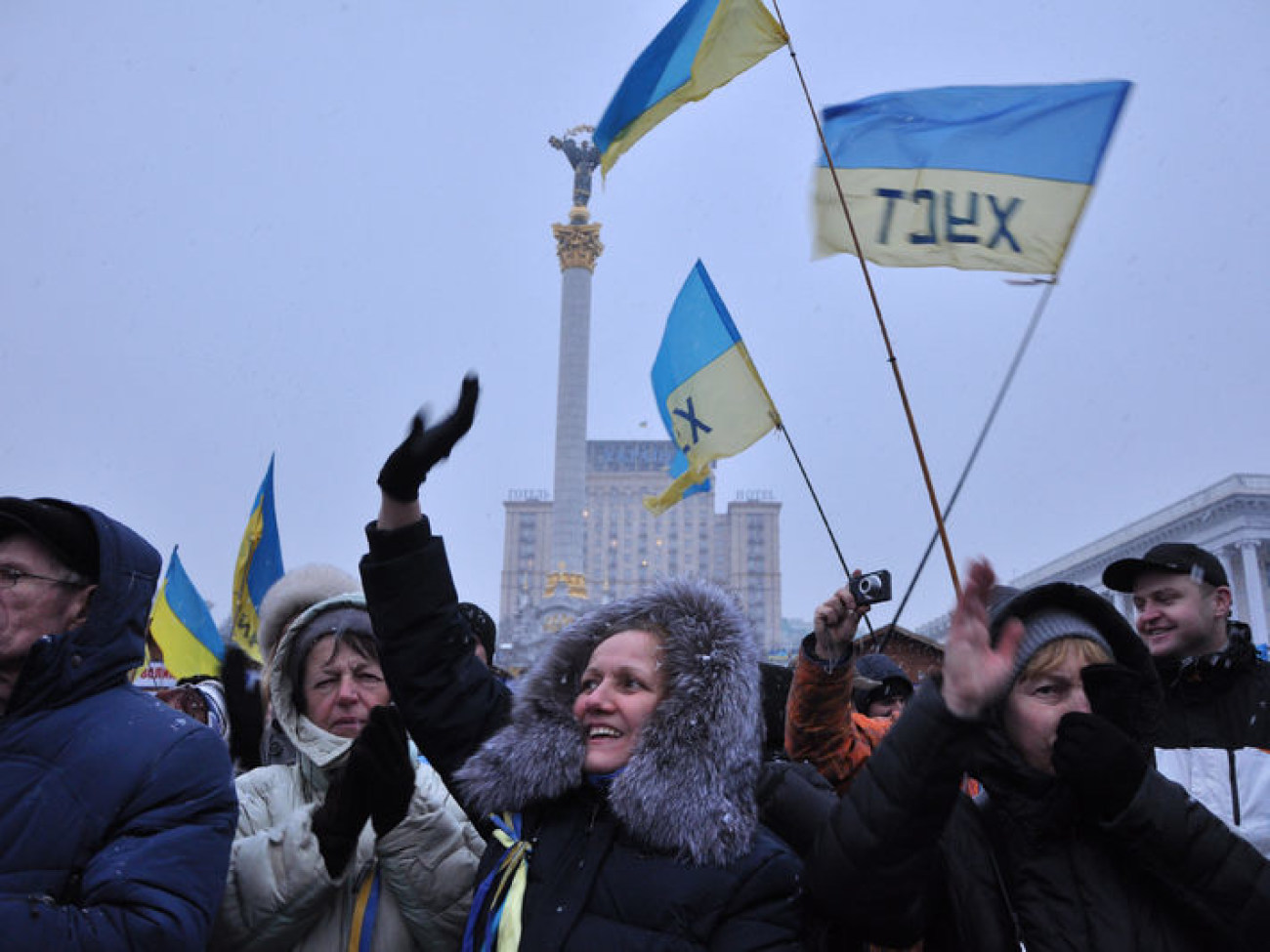 Евромайдан: день 17-й, 7 декабря 2013г.