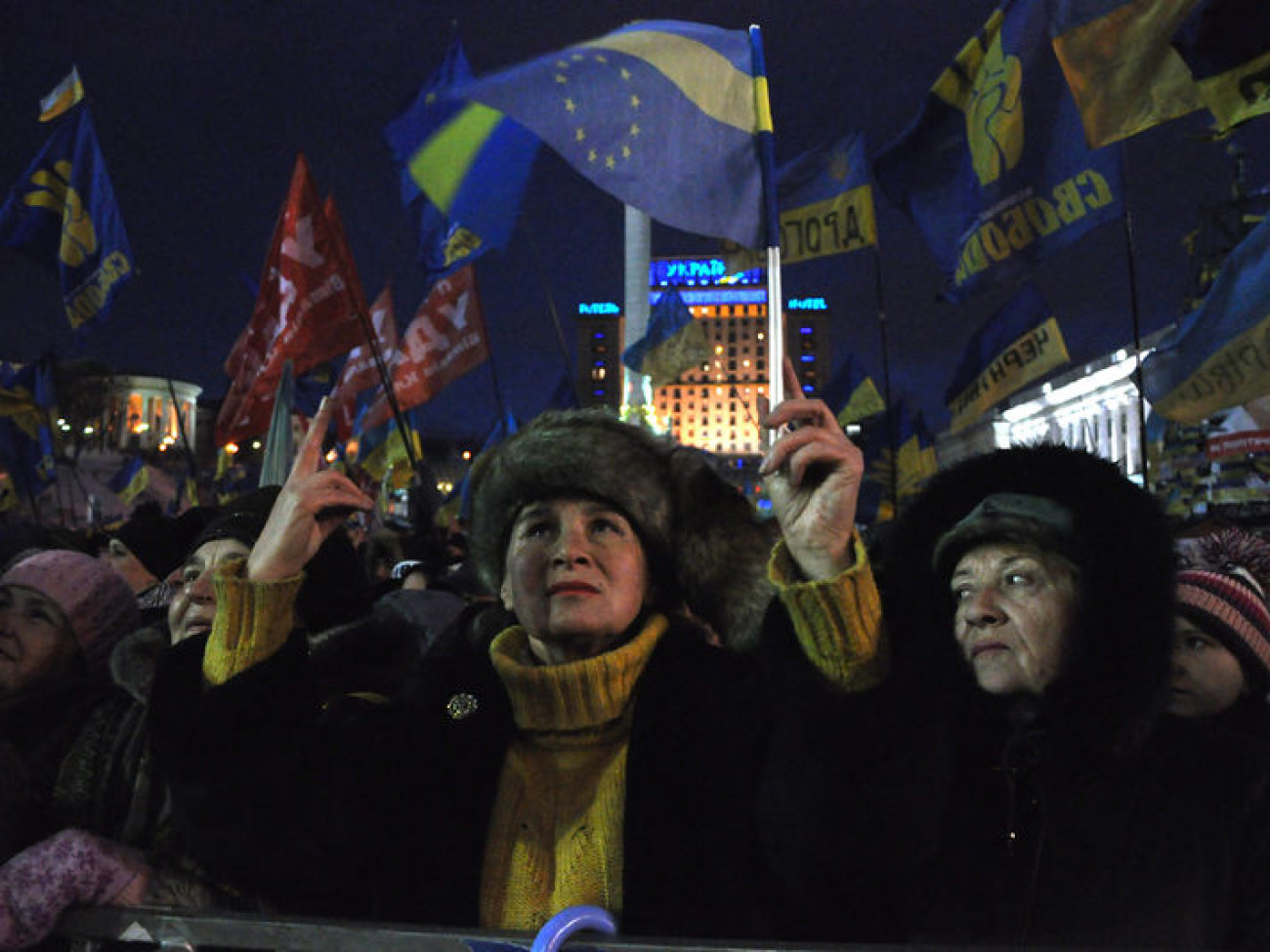 Евромайдан: день 17-й, 7 декабря 2013г.