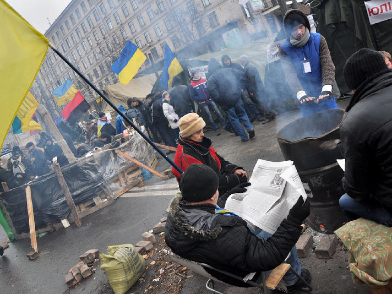 Евромайдан: день 17-й, 7 декабря 2013г.