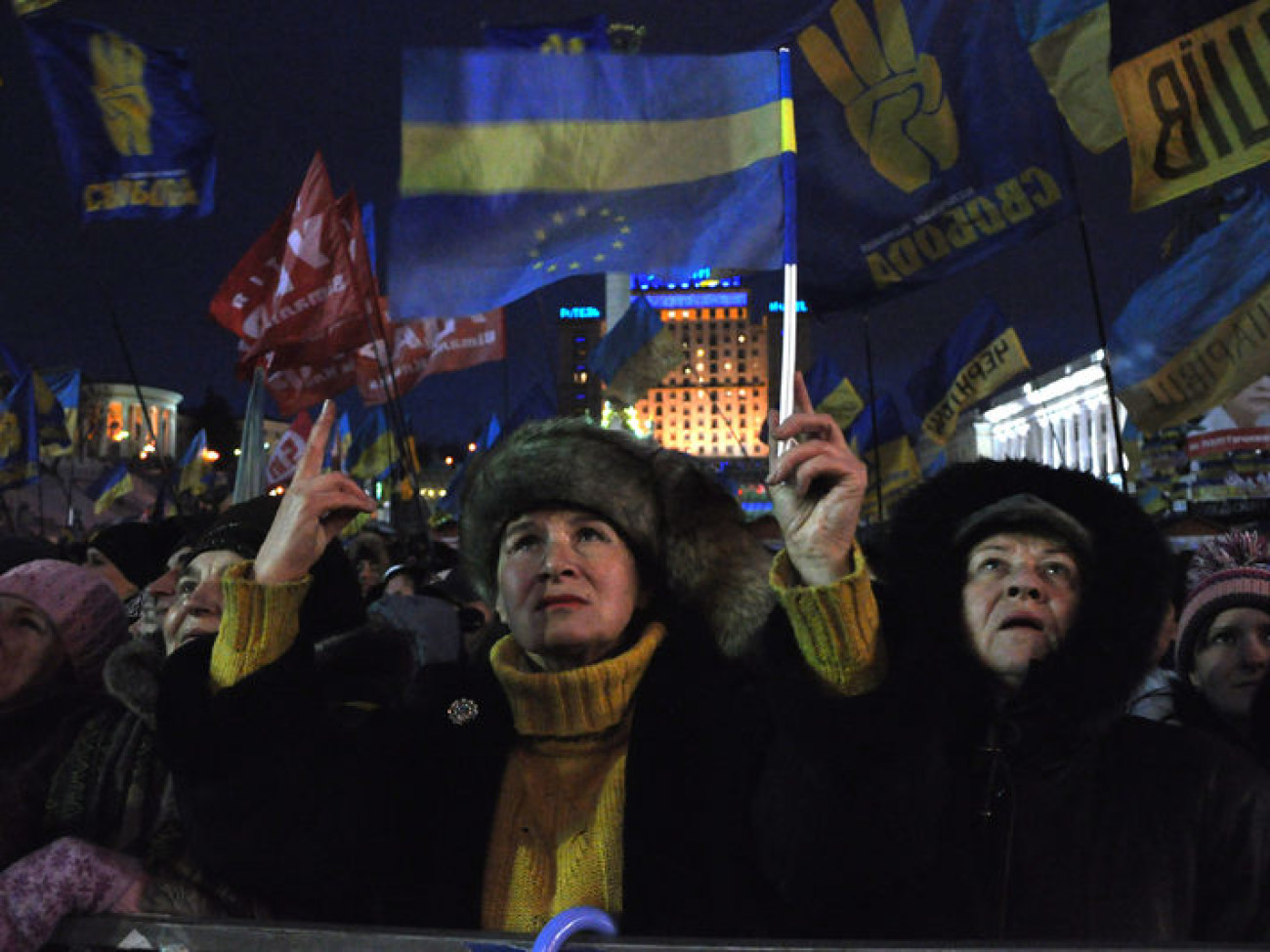 Евромайдан: день 17-й, 7 декабря 2013г.