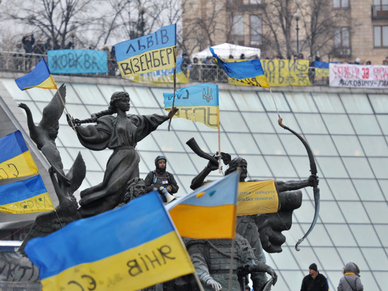 Евромайдан: день 17-й, 7 декабря 2013г.