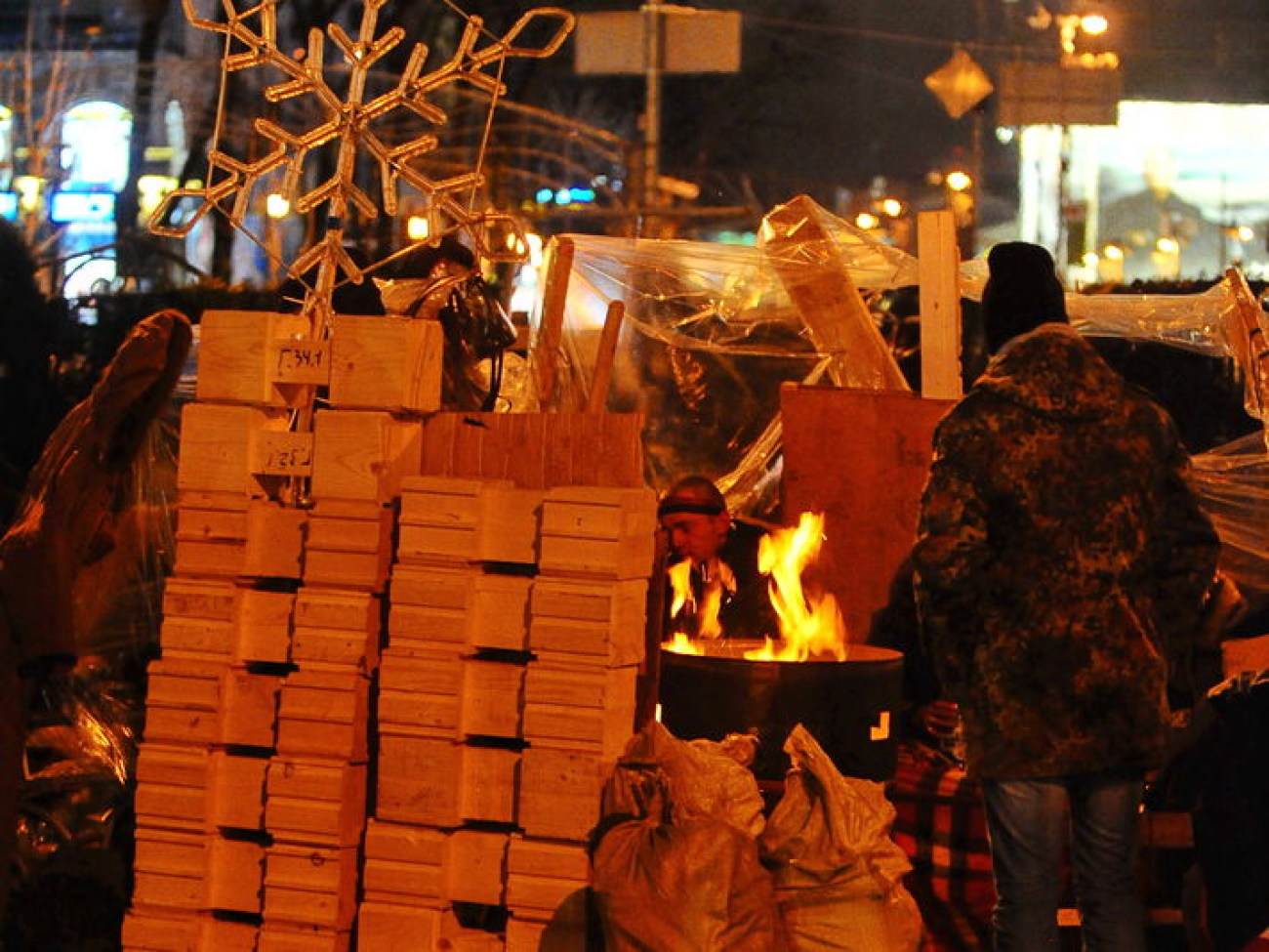 Ночь перед вече прошла спокойно, 8 декабря 2013г.