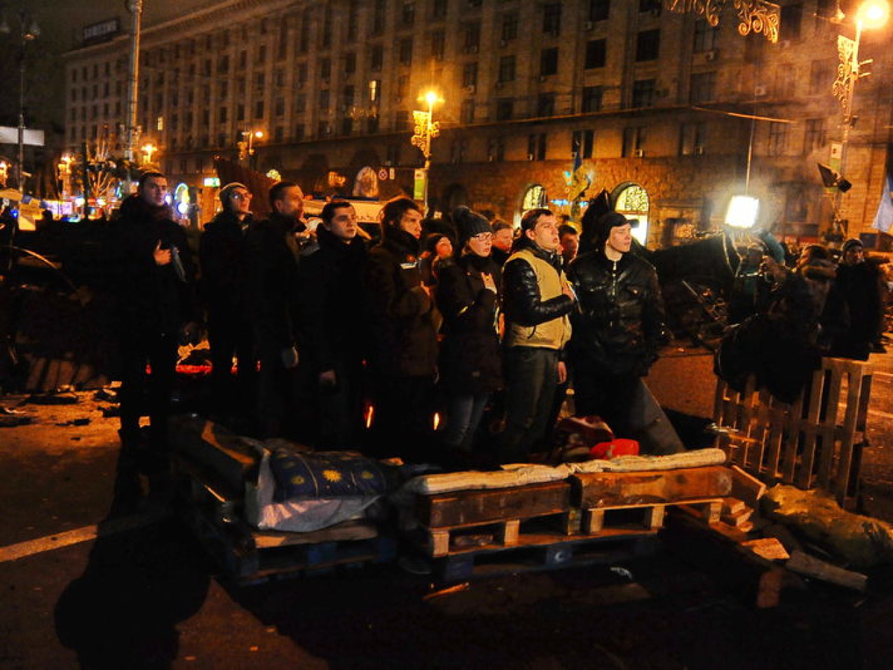 Ночь перед вече прошла спокойно, 8 декабря 2013г.