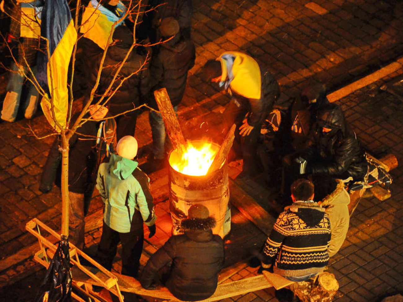 Ночь перед вече прошла спокойно, 8 декабря 2013г.