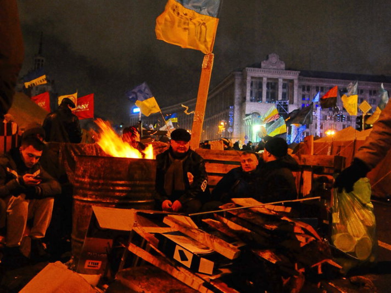 Ночь перед вече прошла спокойно, 8 декабря 2013г.