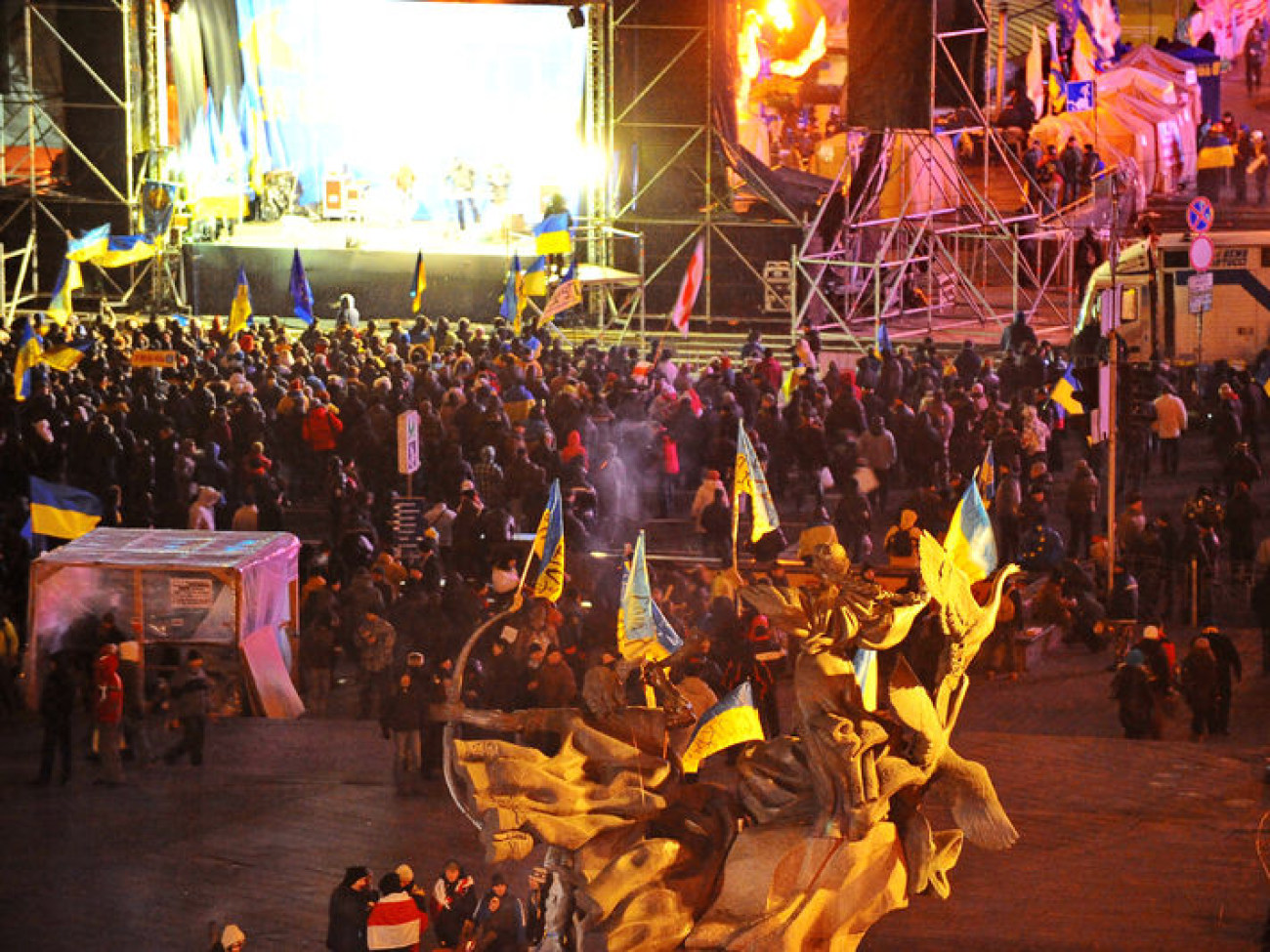 Ночь перед вече прошла спокойно, 8 декабря 2013г.