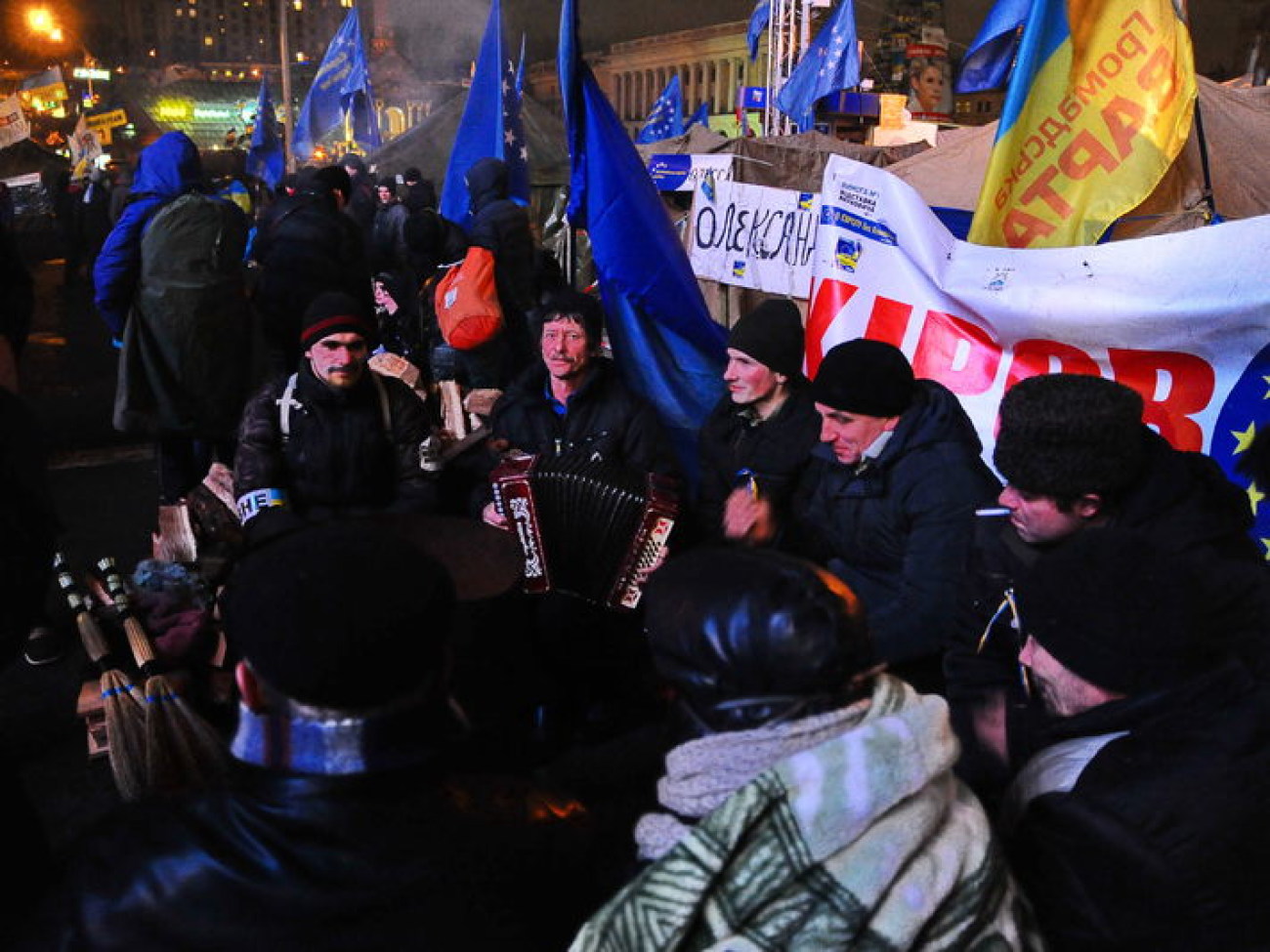 Ночь перед вече прошла спокойно, 8 декабря 2013г.