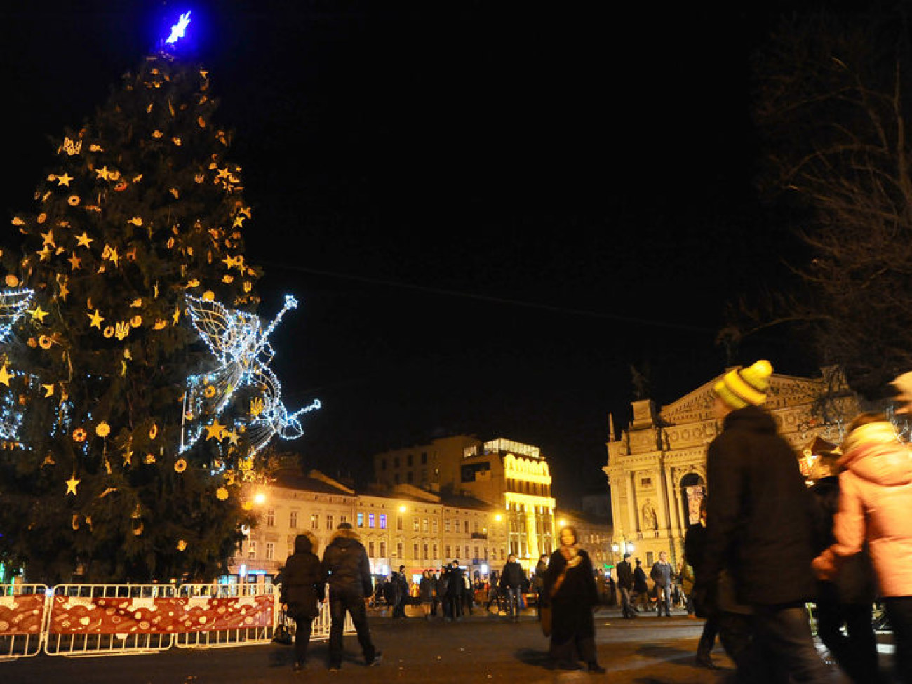 Рождественская ярмарка во Львове
