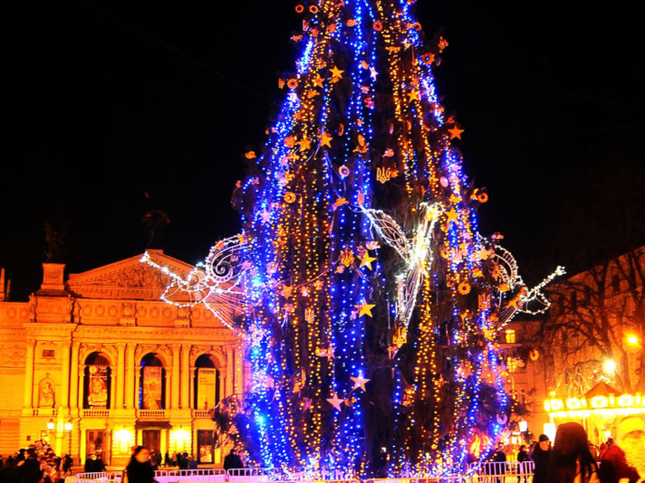 Рождественская ярмарка во Львове