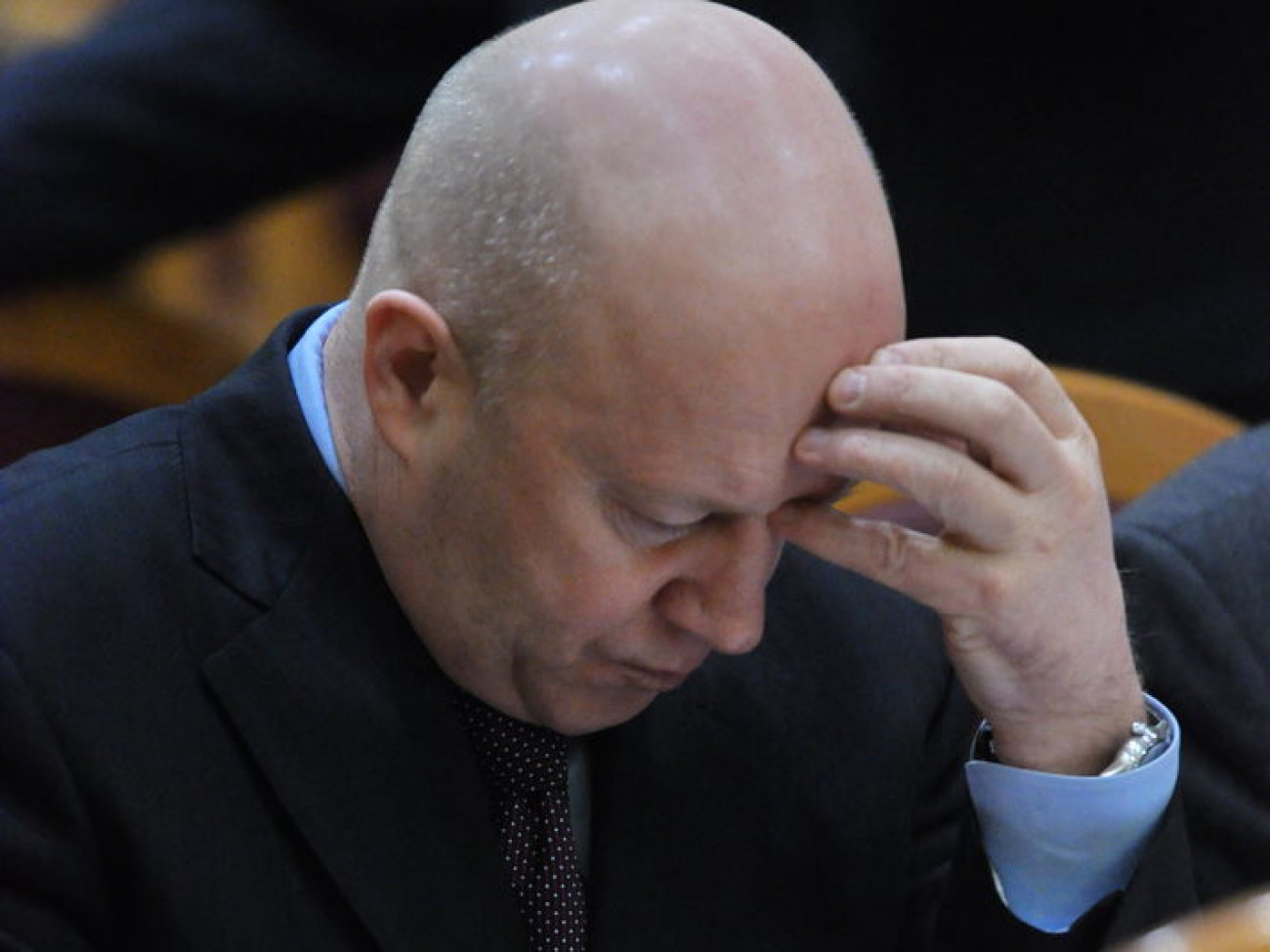 Несмотря на протесты в Киеве, руководство города работало спокойно, 21 января 2014г.