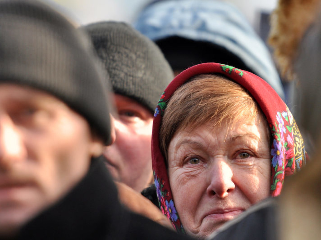 Протестующие помянули погибших, 26 января 2014г.